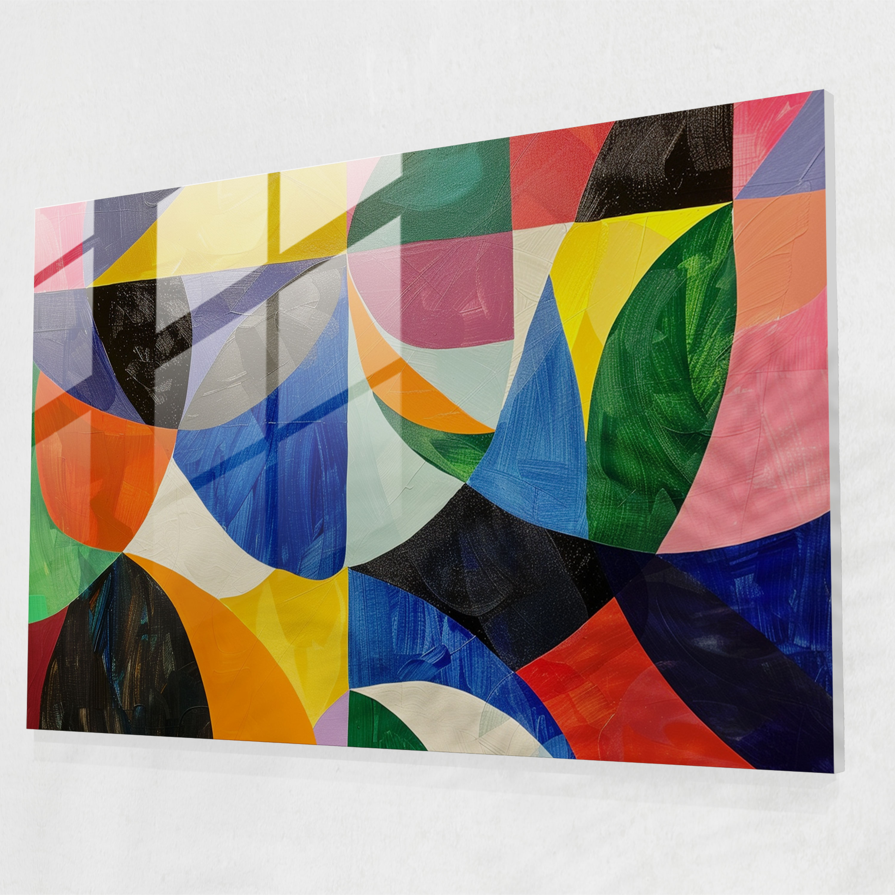 Henri Matisse Glass Wall Art - Fusion Of Shapes - Henri Matisse, Wall Decoration, Modern Art, Glass Art