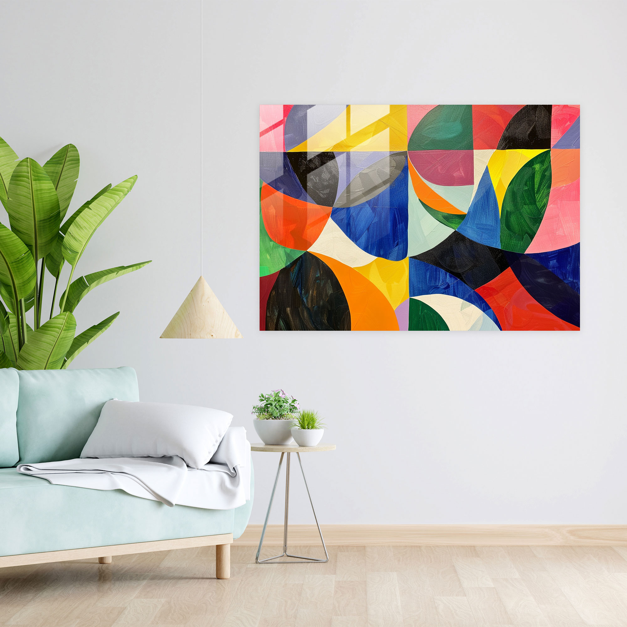 Henri Matisse Glass Wall Art - Fusion Of Shapes - Henri Matisse, Wall Decoration, Modern Art, Glass Art