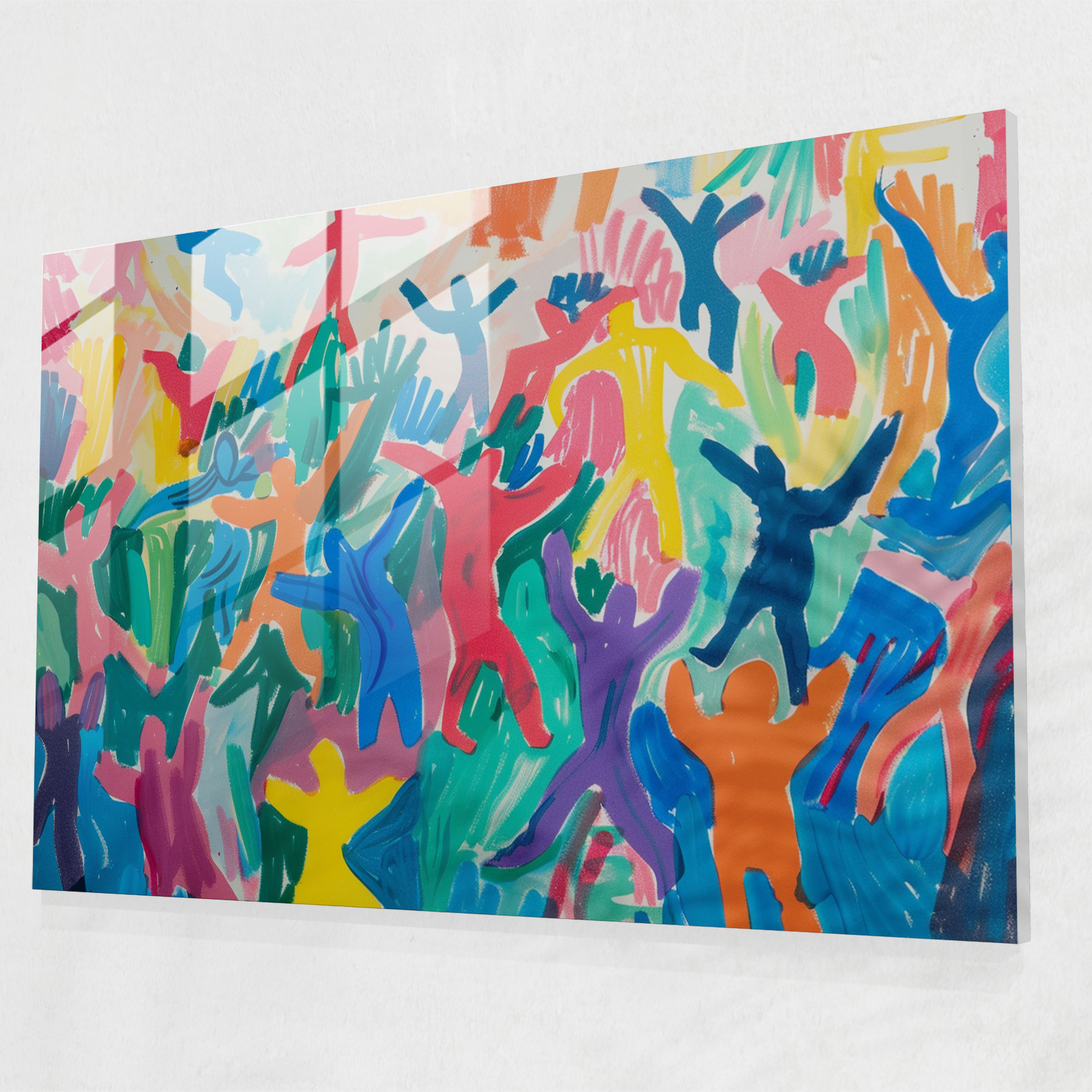 Dancing Figures Henri Matisse Glass Wall Art - Henri Matisse, Glass Art, Home Decoration, Wall Decoration