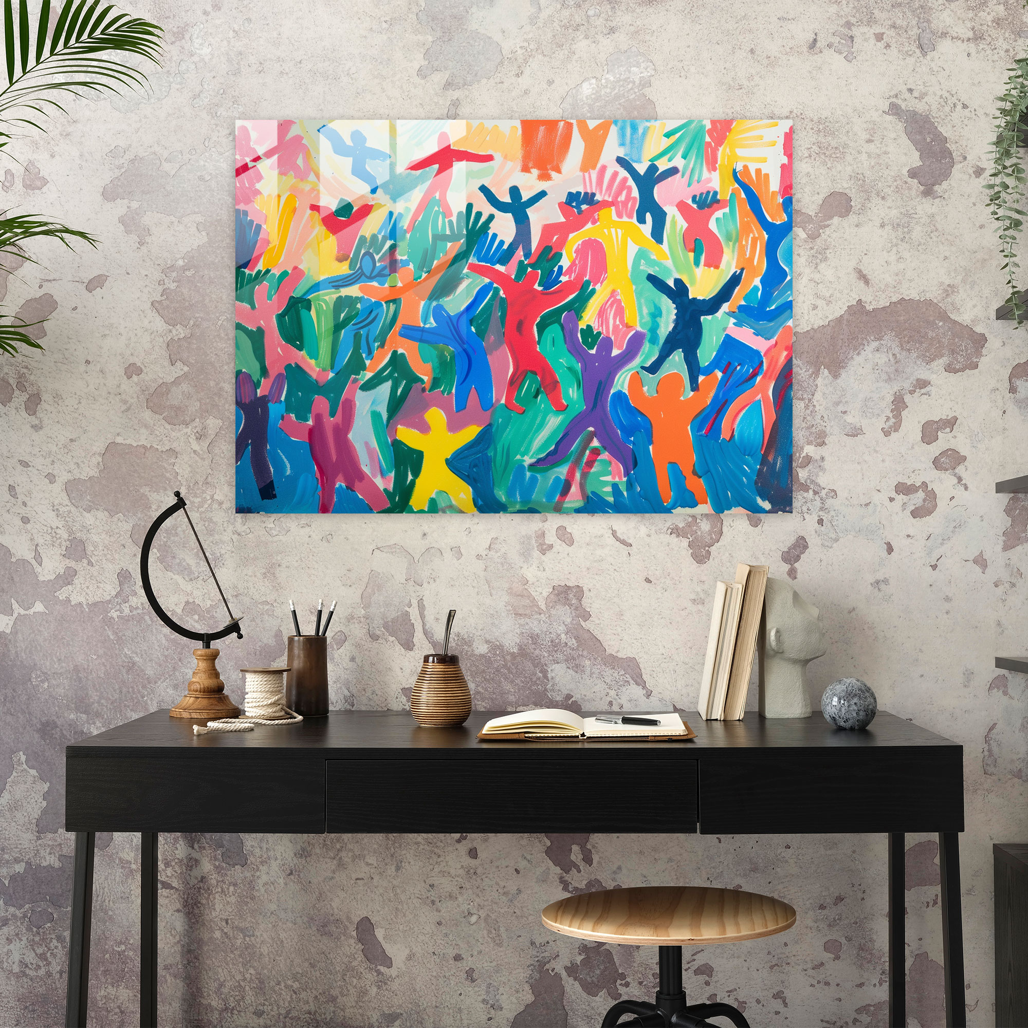 Dancing Figures Henri Matisse Glass Wall Art - Henri Matisse, Glass Art, Home Decoration, Wall Decoration