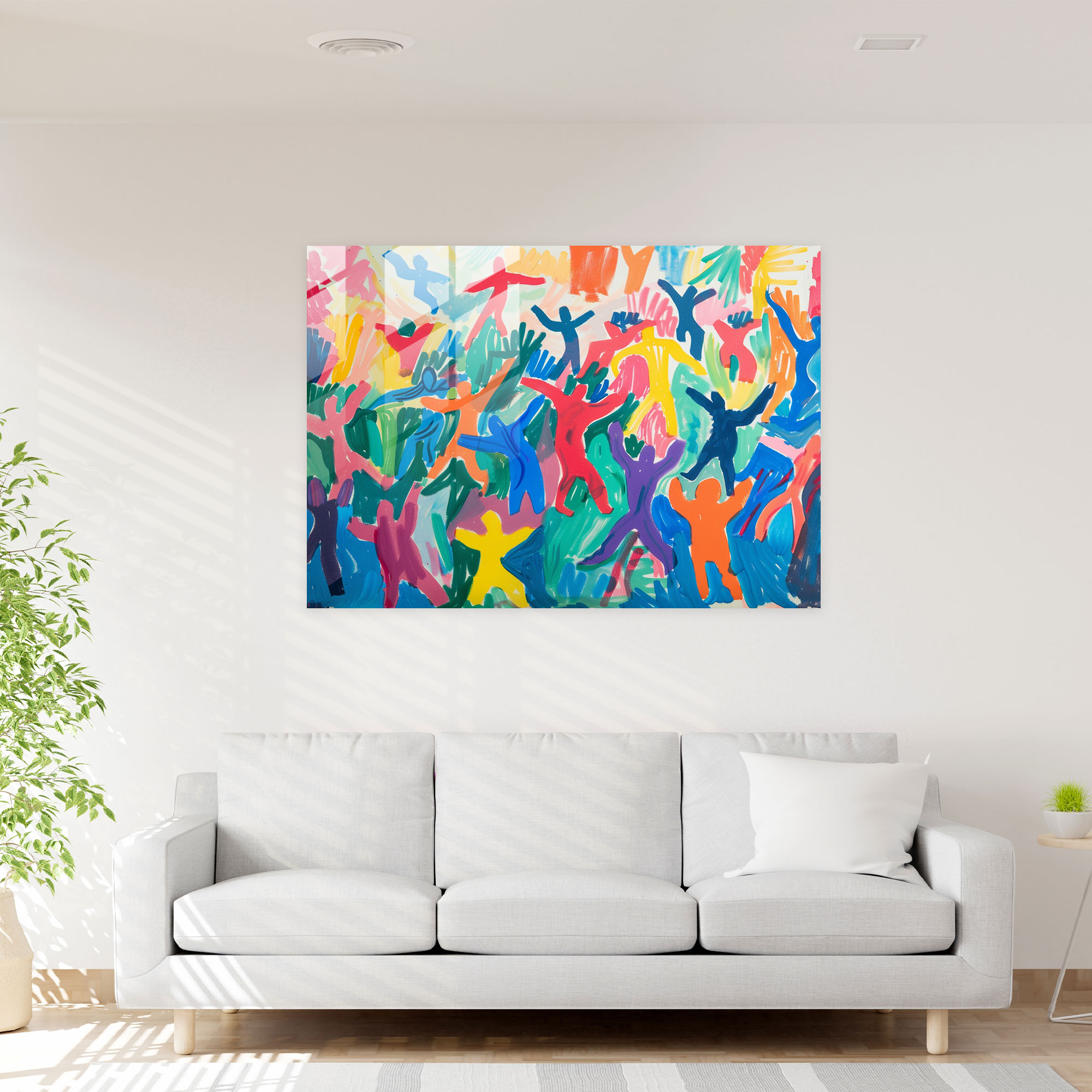 Dancing Figures Henri Matisse Glass Wall Art - Henri Matisse, Glass Art, Home Decoration, Wall Decoration