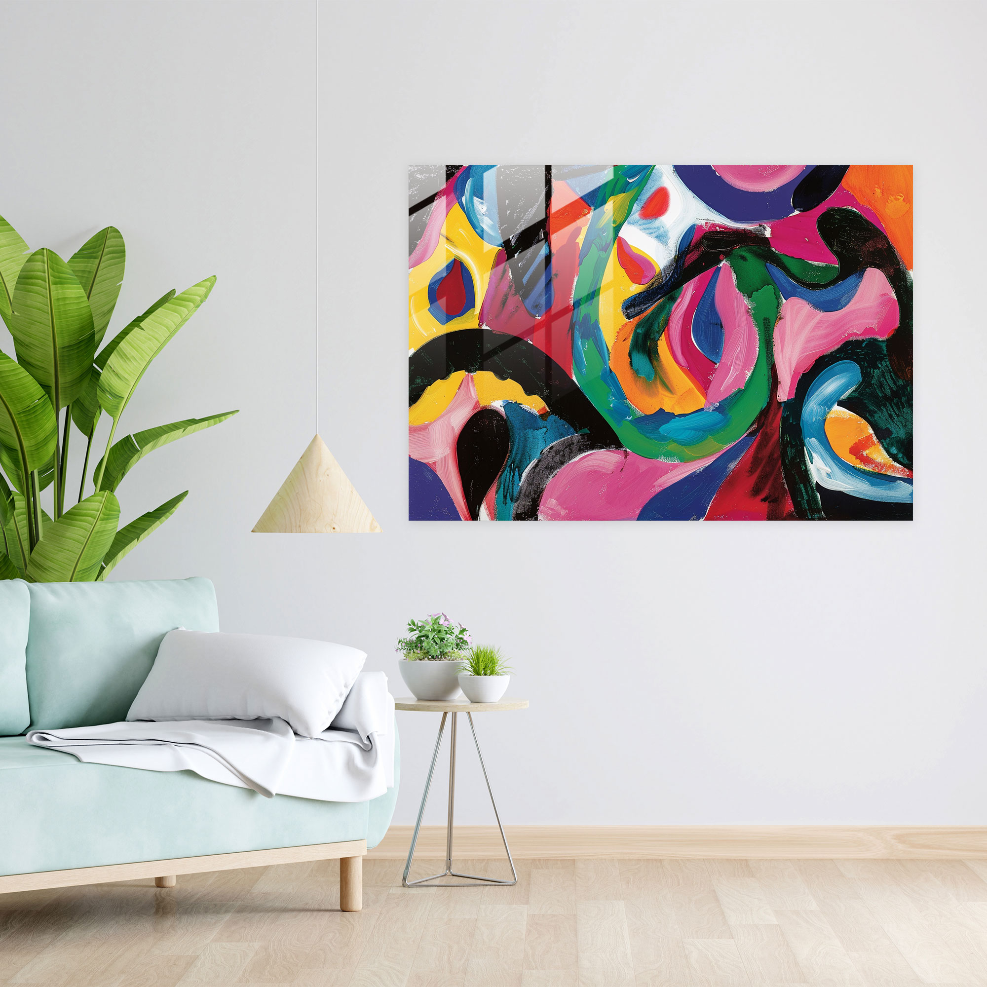 Expressive Brushstrokes Henri Matisse Glass Wall Art - Henri Matisse, Modern Art, Wall Decoration, Glass Wall Art