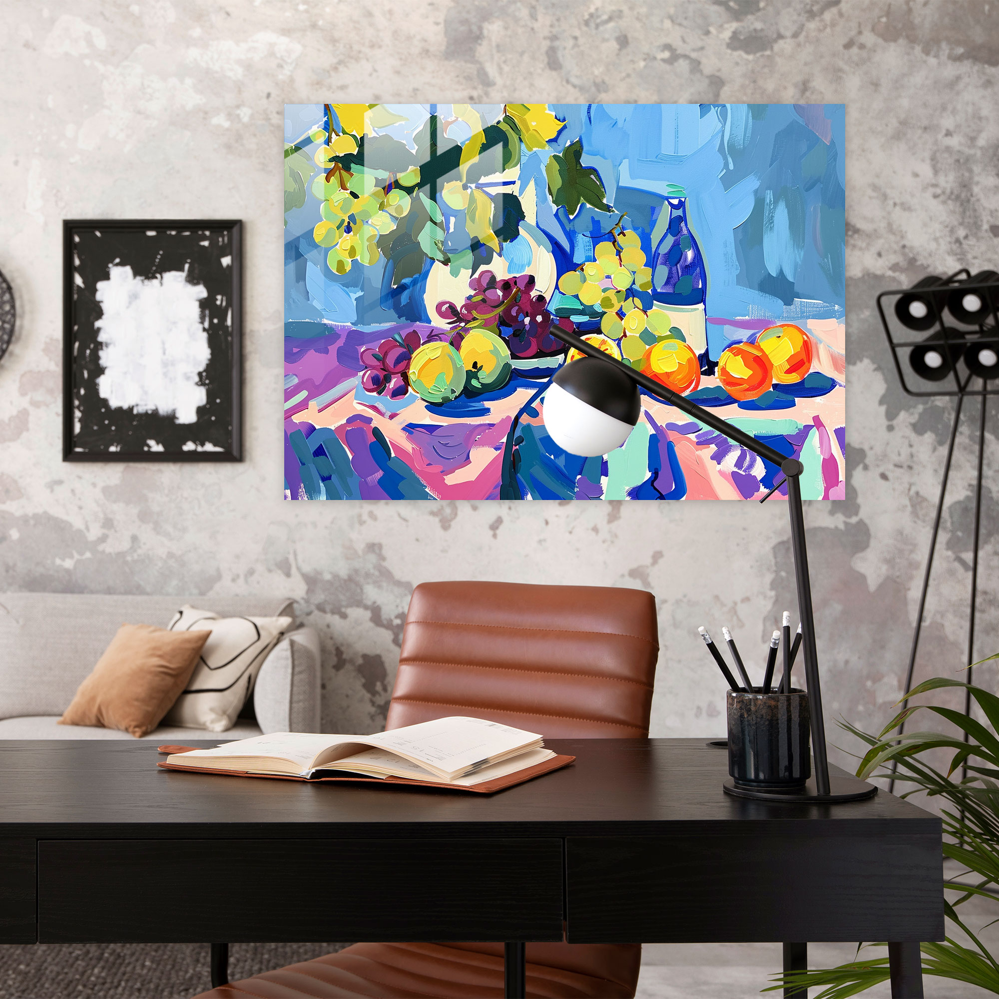 Henri Matisse Glass Wall Art - Vibrant Still Life - Henri Matisse, Wall Decoration, Home Decoration, Henri Matisse