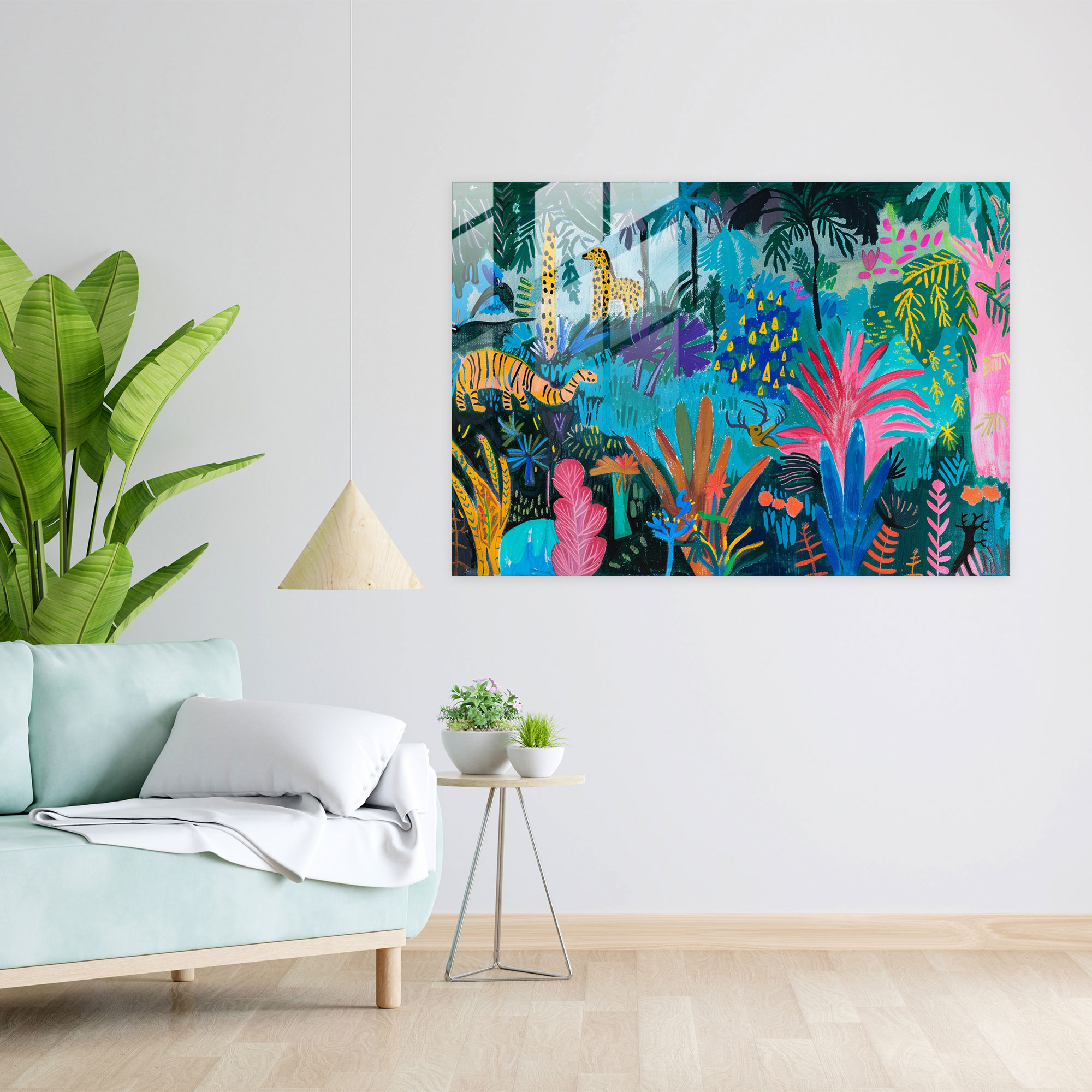 Henri Matisse Home Decoration - Exotic Jungle Scene - Henri Matisse, Henri Matisse, Home Decoration, Glass Art