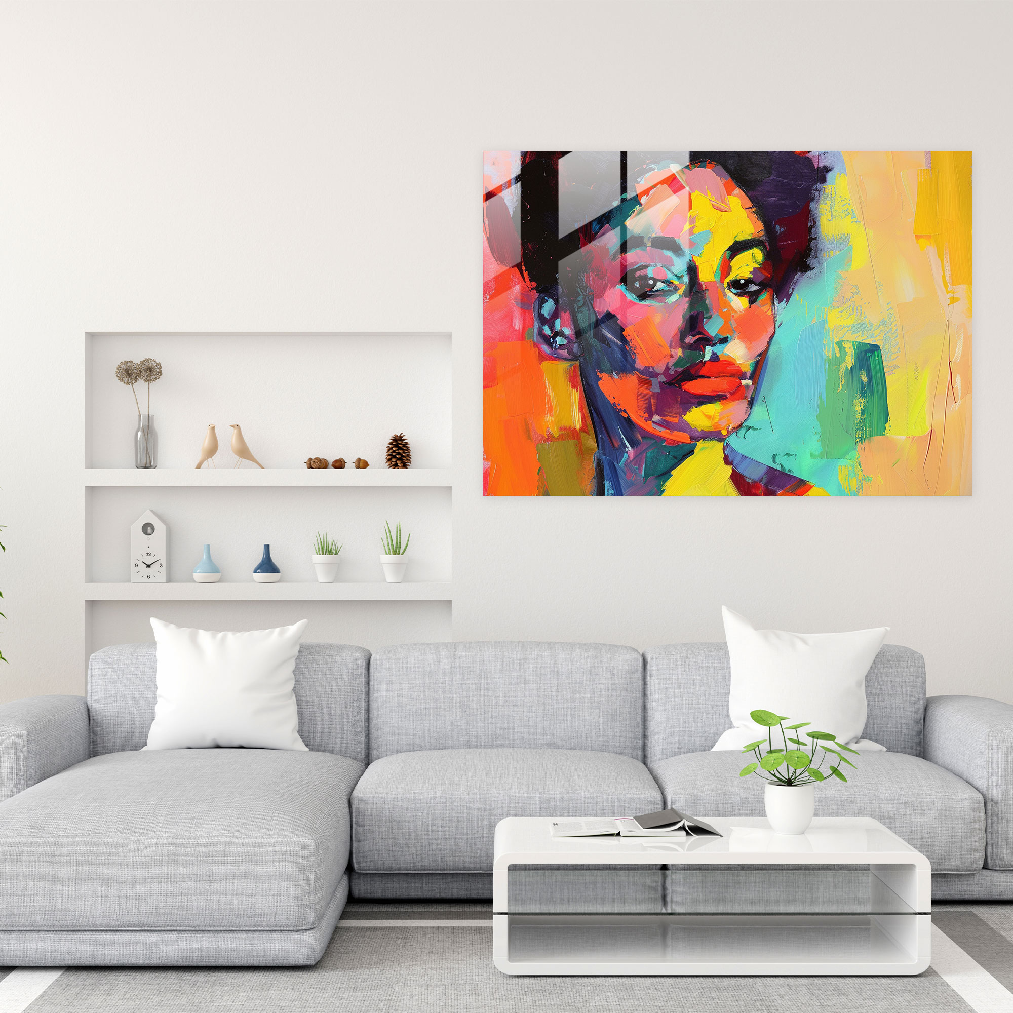 Henri Matisse Wall Decoration - Bold Woman Portrait - Henri Matisse, Glass Print, Modern Art, Glass Wall Art