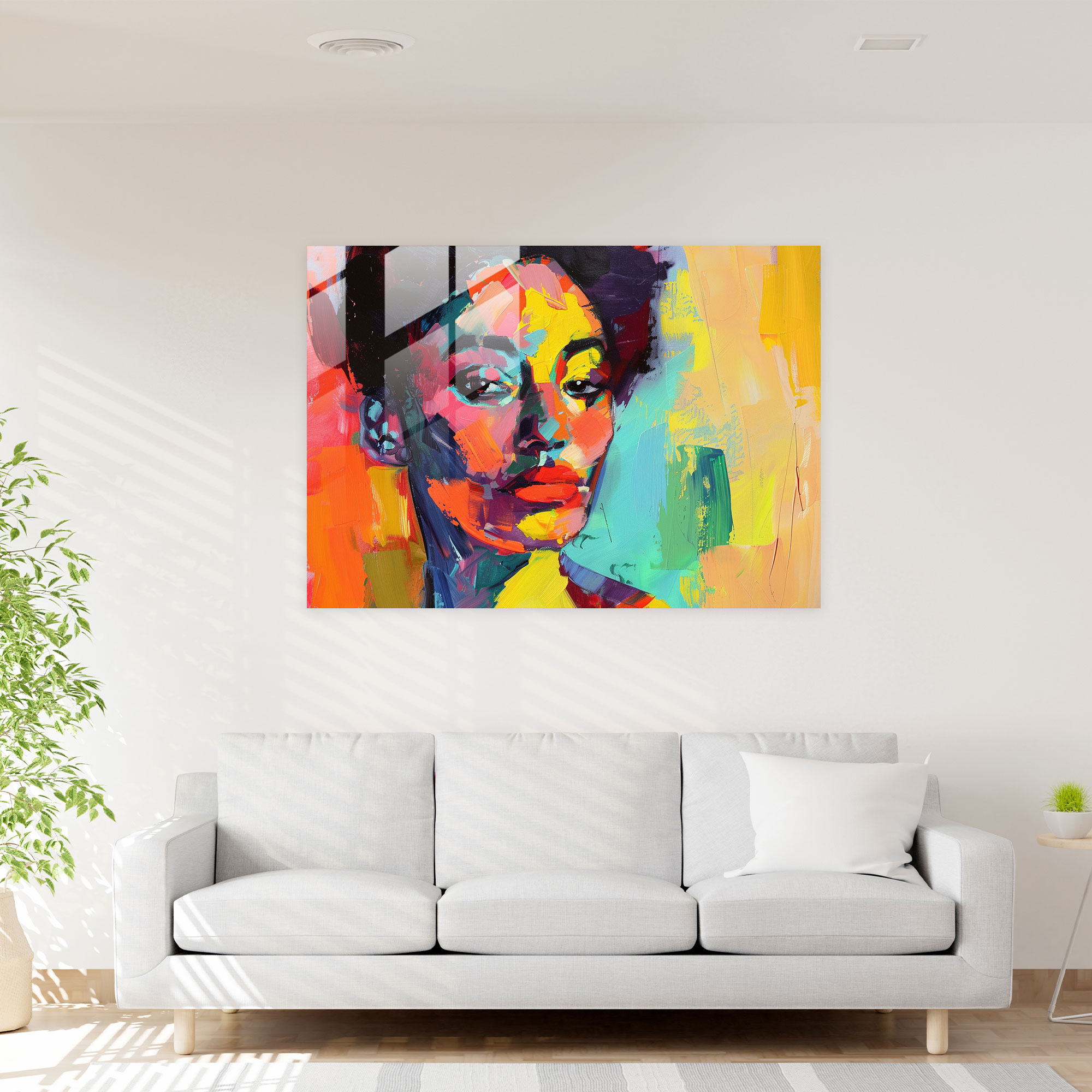 Henri Matisse Wall Decoration - Bold Woman Portrait - Henri Matisse, Glass Print, Modern Art, Glass Wall Art