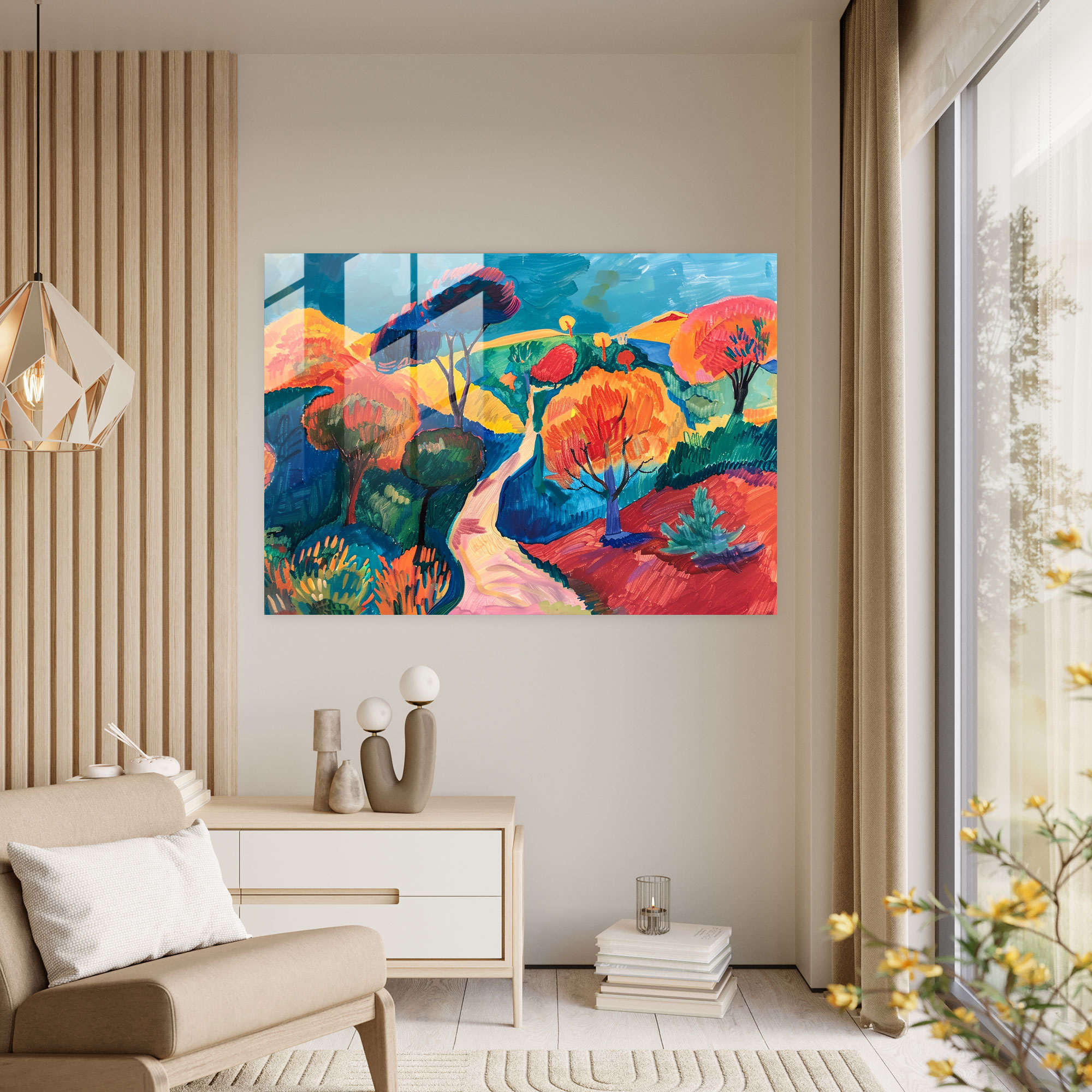 Henri Matisse Home Decoration - Bold Landscape Scene - Henri Matisse, Henri Matisse, Wall Decoration, Home Decoration