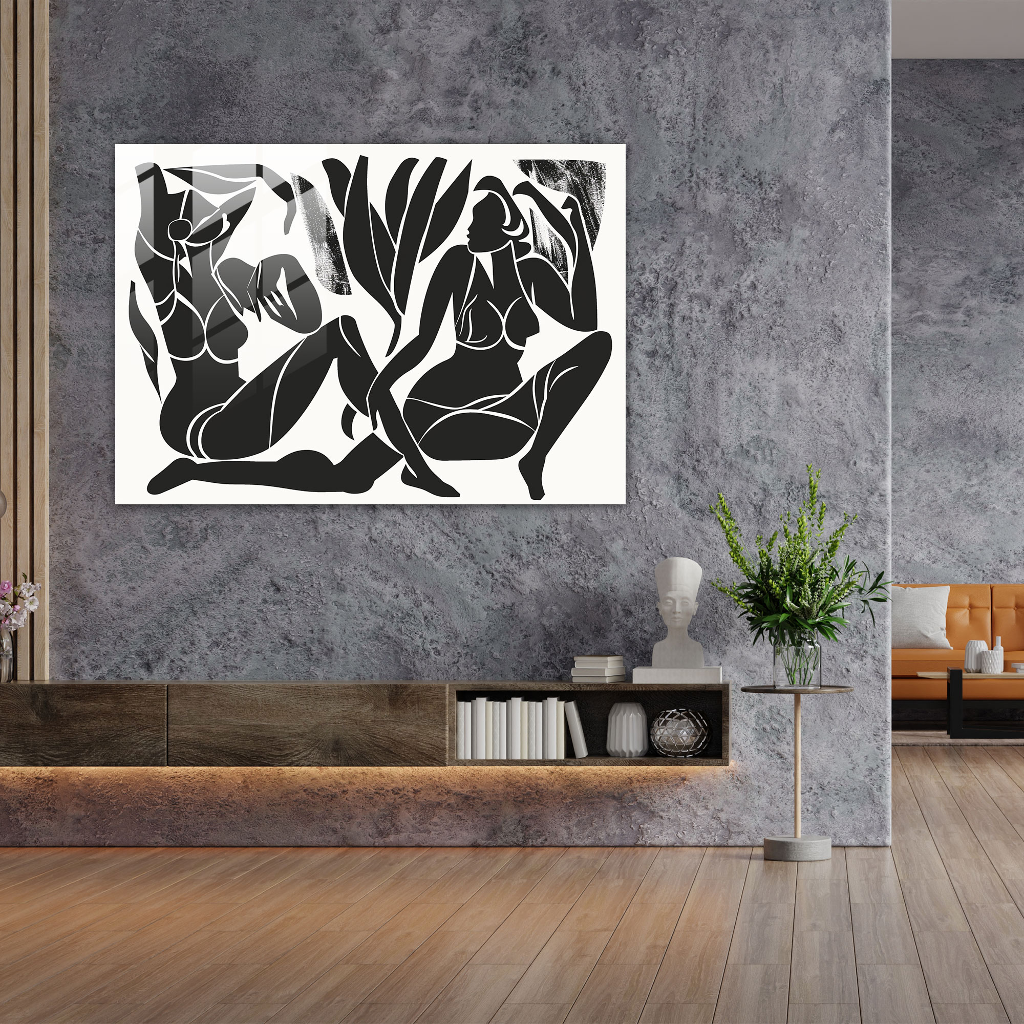 Henri Matisse Home Decoration Glass Print - Henri Matisse, Glass Wall Art, Modern Art, Glass Art