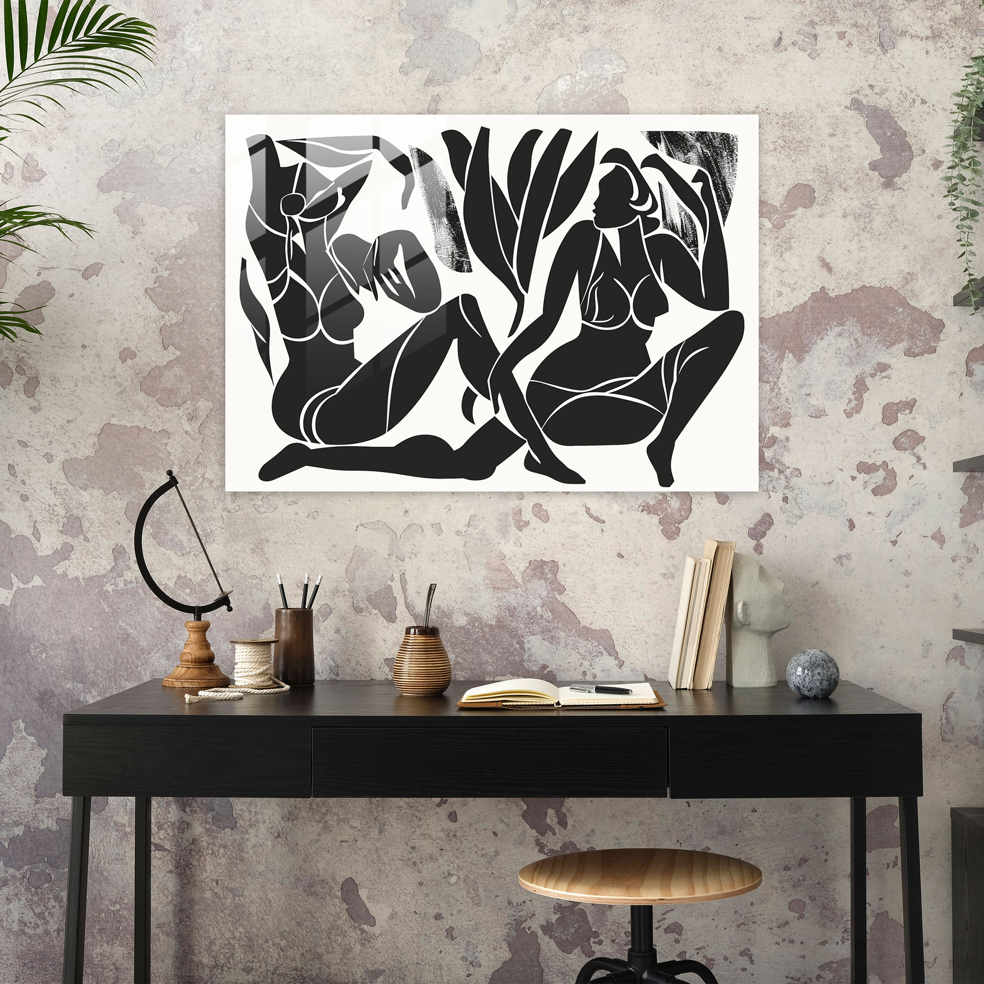 Henri Matisse Home Decoration Glass Print - Henri Matisse, Glass Wall Art, Modern Art, Glass Art