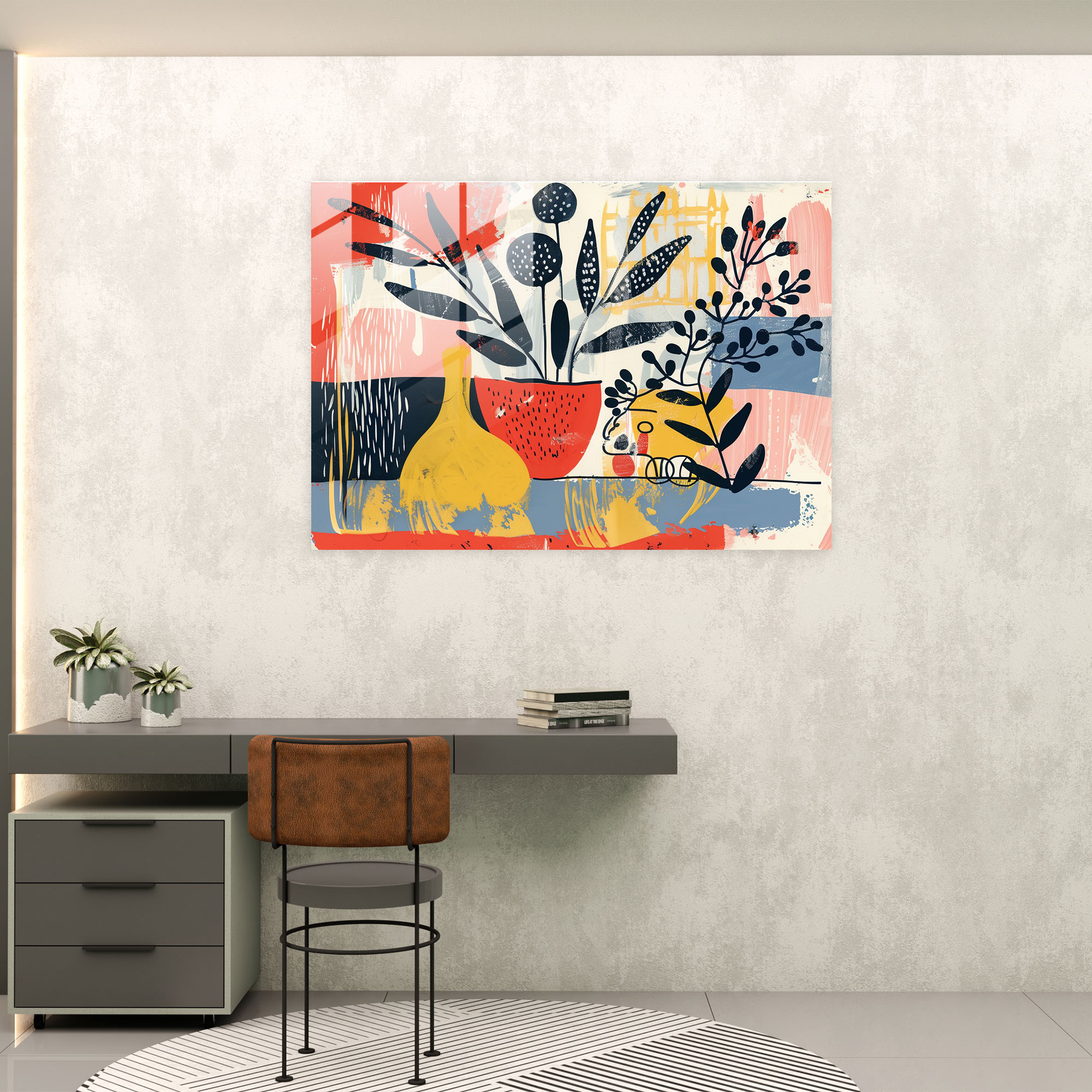 Henri Matisse Glass Print Home Decoration - Henri Matisse, Glass Art, Wall Decoration, Glass Wall Art