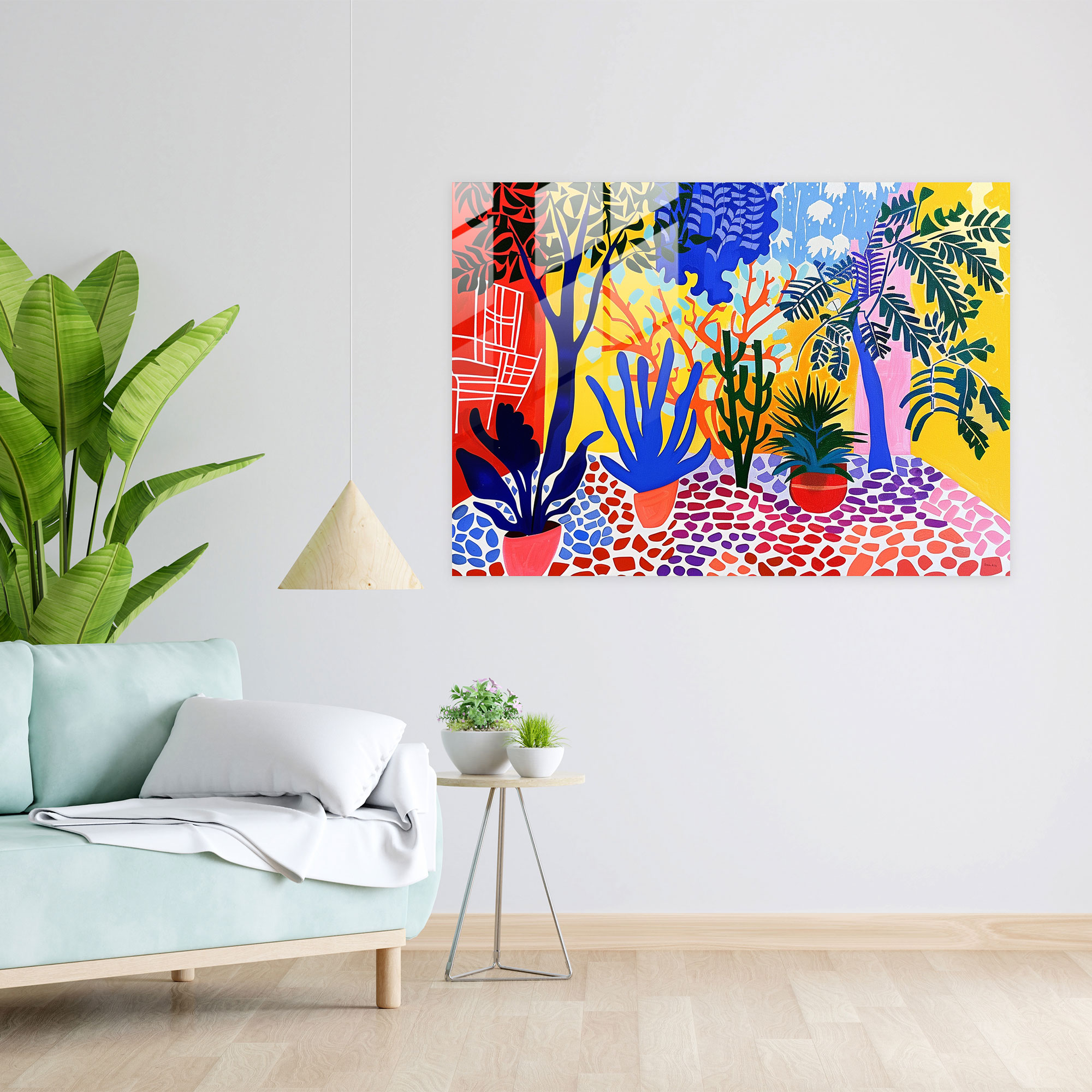 Henri Matisse Glass Wall Art Decoration - Henri Matisse, Home Decoration, Glass Wall Art, Henri Matisse