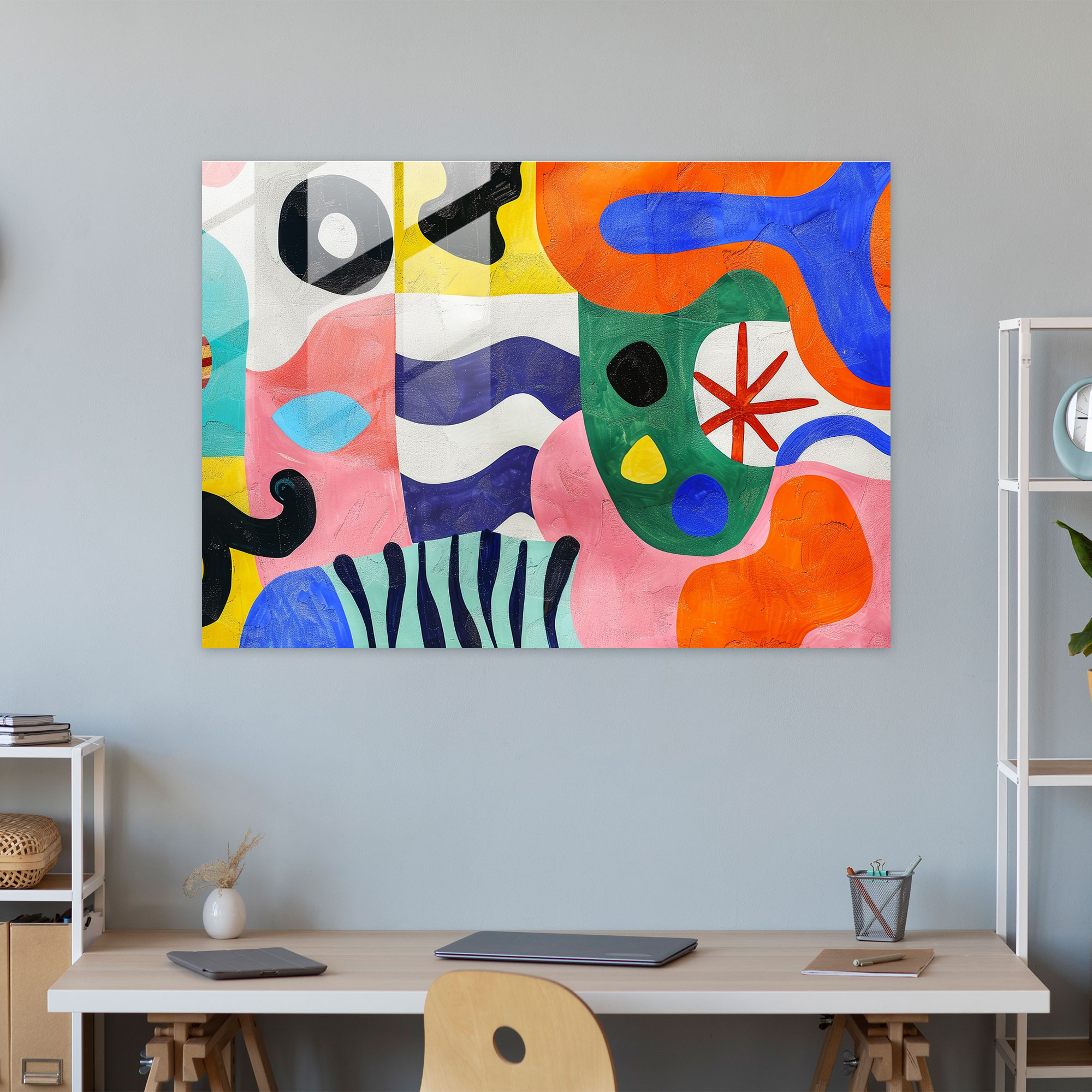 Henri Matisse Glass Wall Art Modern Art - Henri Matisse, Home Decoration, Henri Matisse, Glass Print