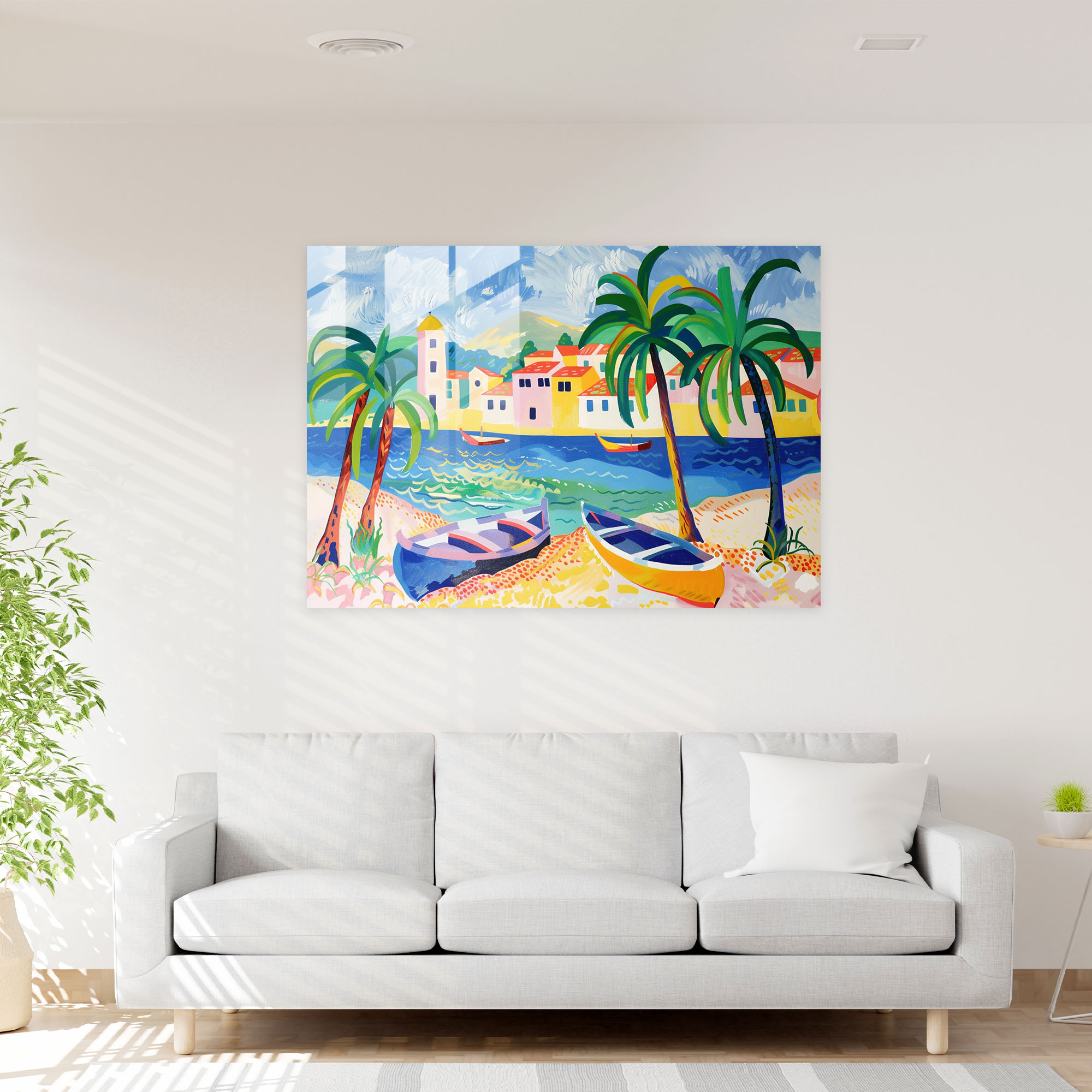 Henri Matisse Glass Print Modern Art - Henri Matisse, Home Decoration, Glass Art, Glass Wall Art