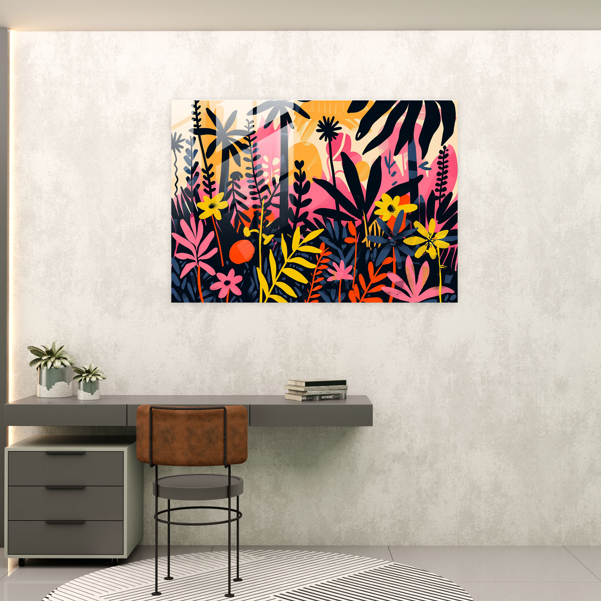 Henri Matisse Glass Wall Art Wall Decoration - Henri Matisse, Henri Matisse, Glass Art, Glass Wall Art