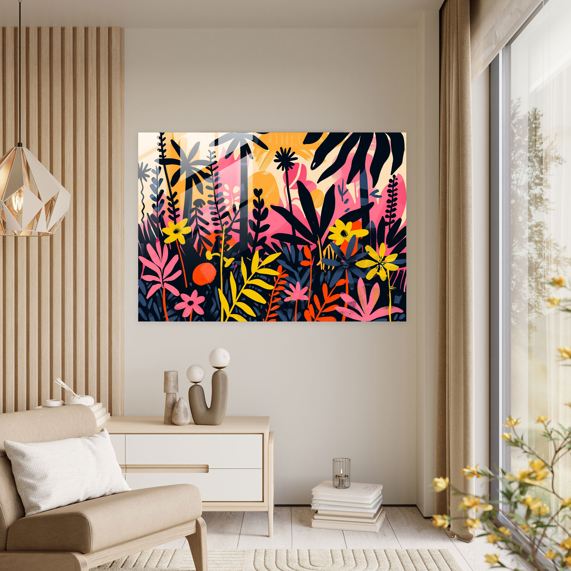 Henri Matisse Glass Wall Art Wall Decoration - Henri Matisse, Henri Matisse, Glass Art, Glass Wall Art