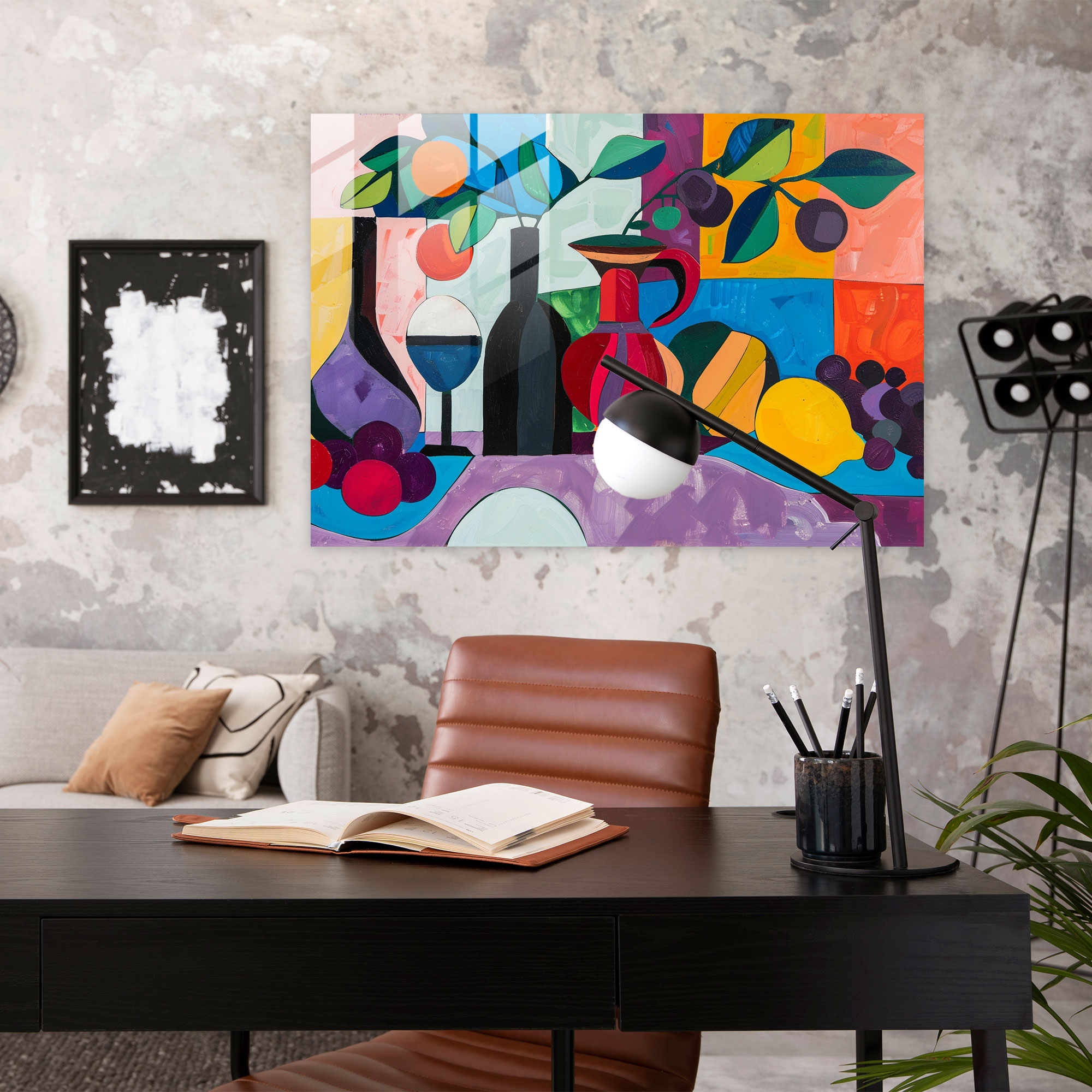 Henri Matisse Glass Print: Playful Still Life - Henri Matisse, Glass Print, Glass Art, Henri Matisse