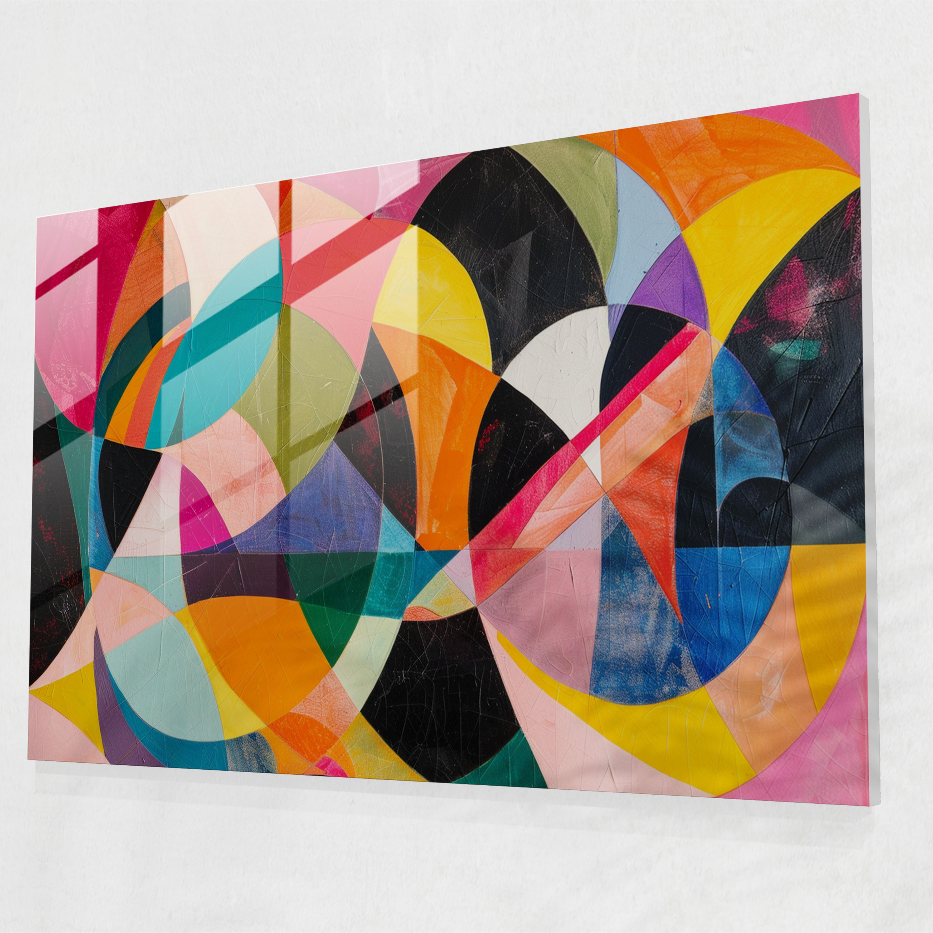 Henri Matisse Glass Wall Art: Dynamic Abstract Composition - Henri Matisse, Glass Wall Art, Modern Art, Henri Matisse
