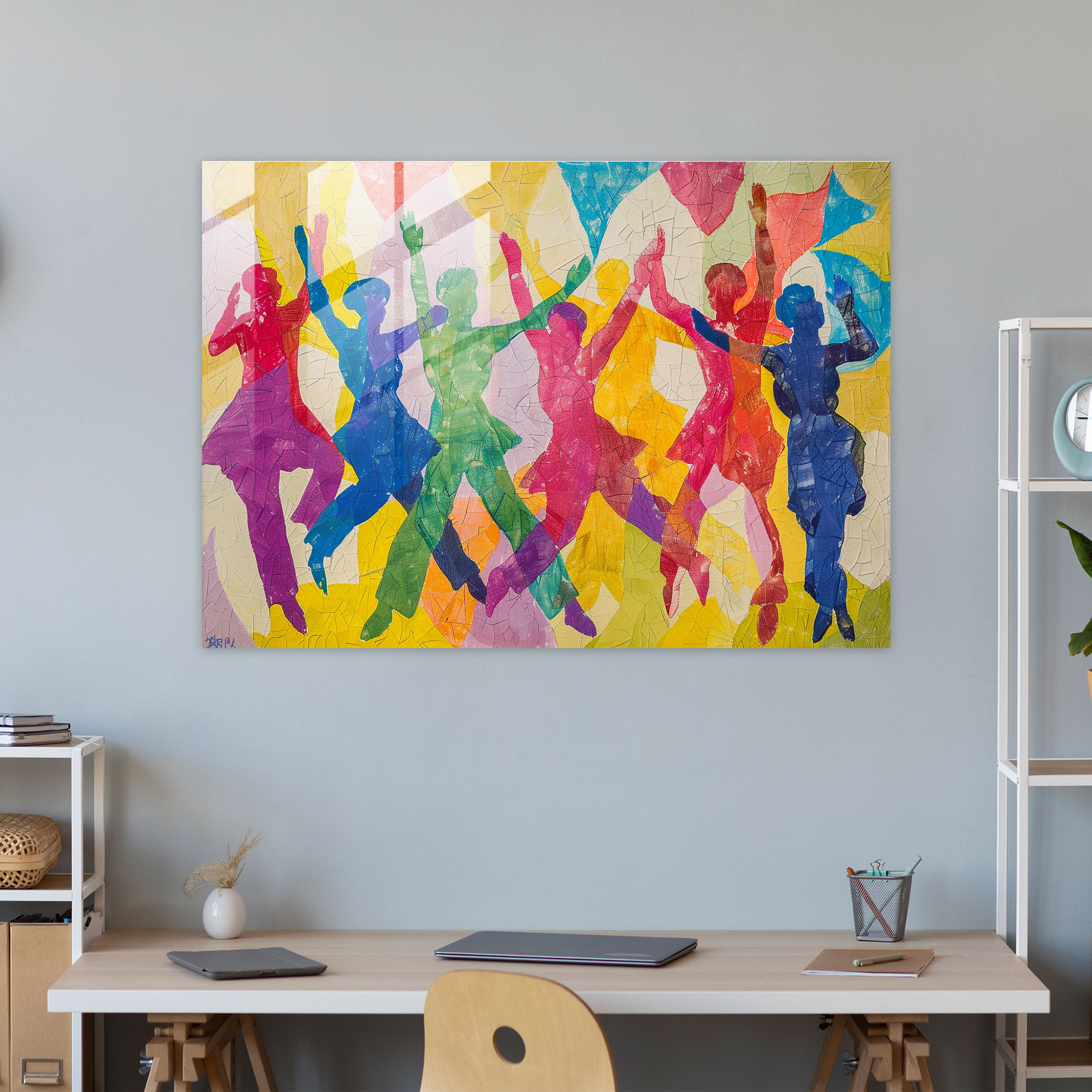 Playful Dancers Glass Print Wall Art - Henri Matisse, Modern Art, Glass Wall Art, Home Decoration
