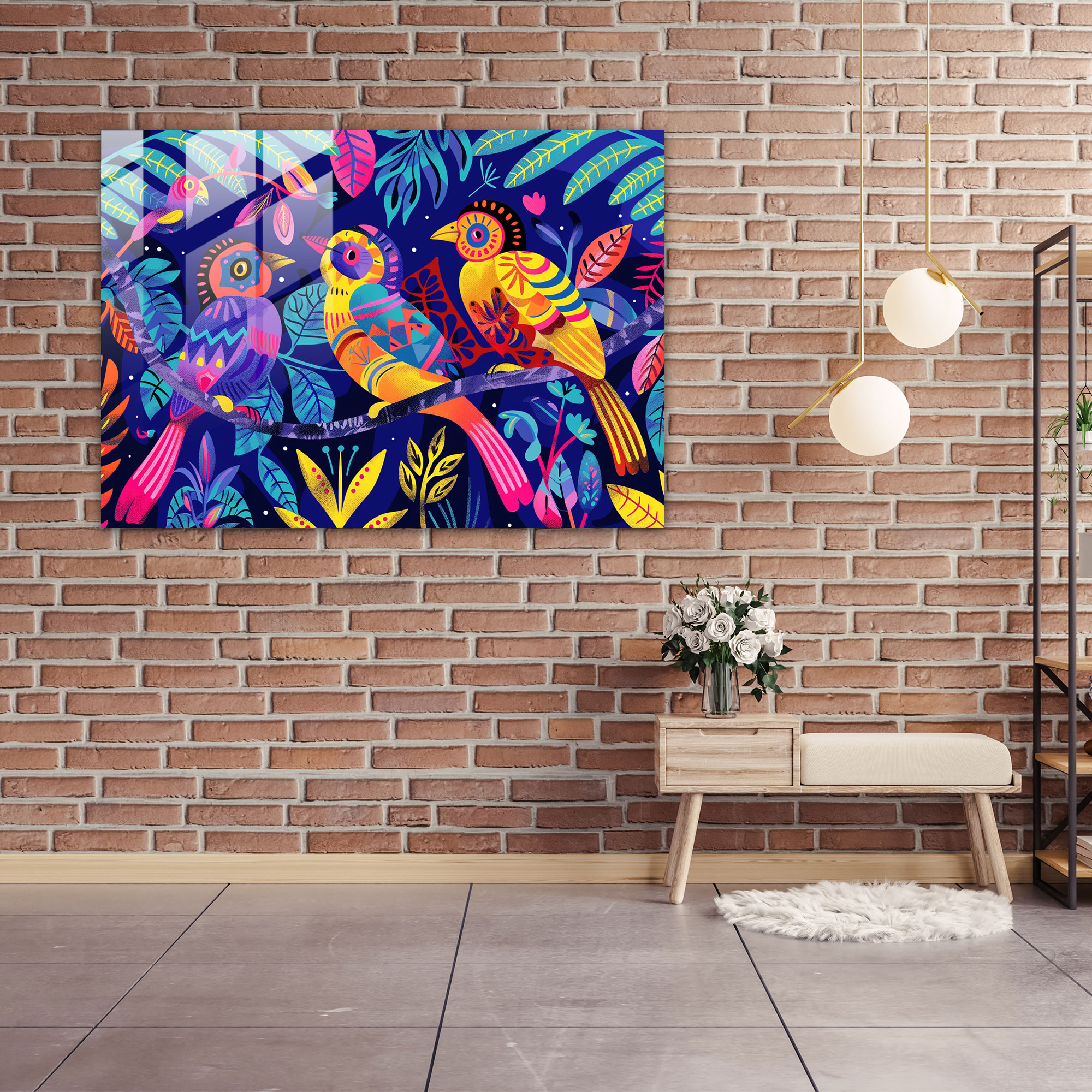 Tropical Birds Glass Print Wall Art - Henri Matisse, Glass Print, Modern Art, Wall Decoration