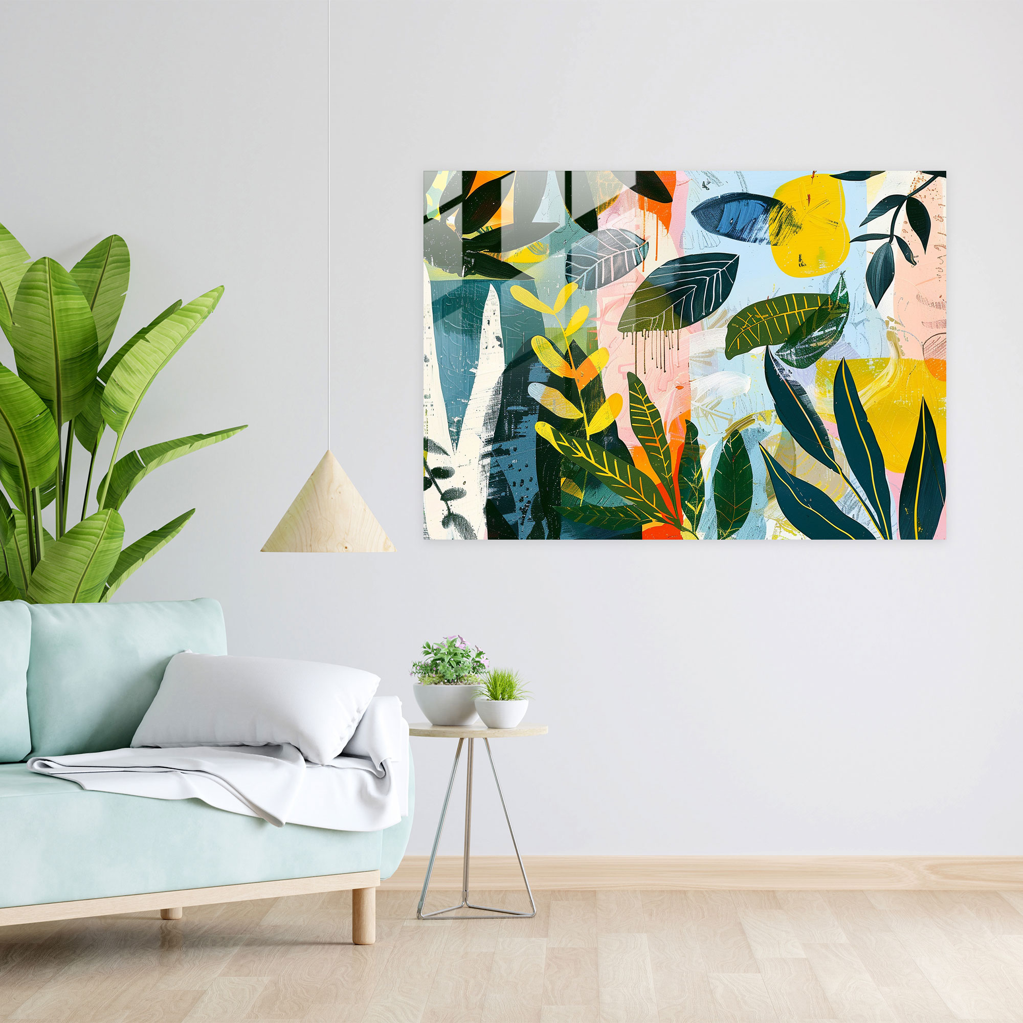 Organic Shapes Glass Print Wall Art - Henri Matisse, Glass Wall Art, Home Decoration, Glass Print