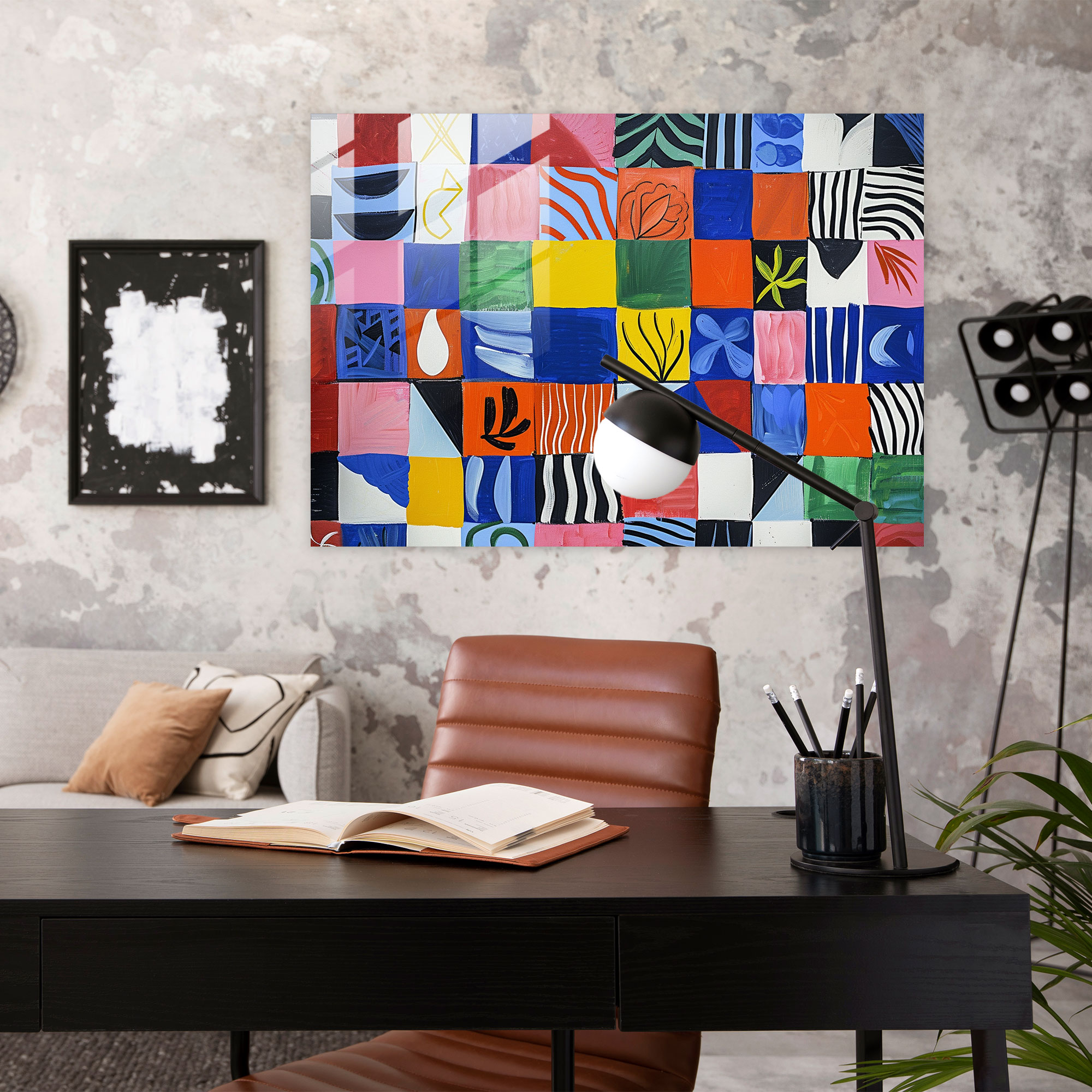 Geometric Patterns Glass Print Wall Art - Henri Matisse, Glass Print, Modern Art, Glass Wall Art