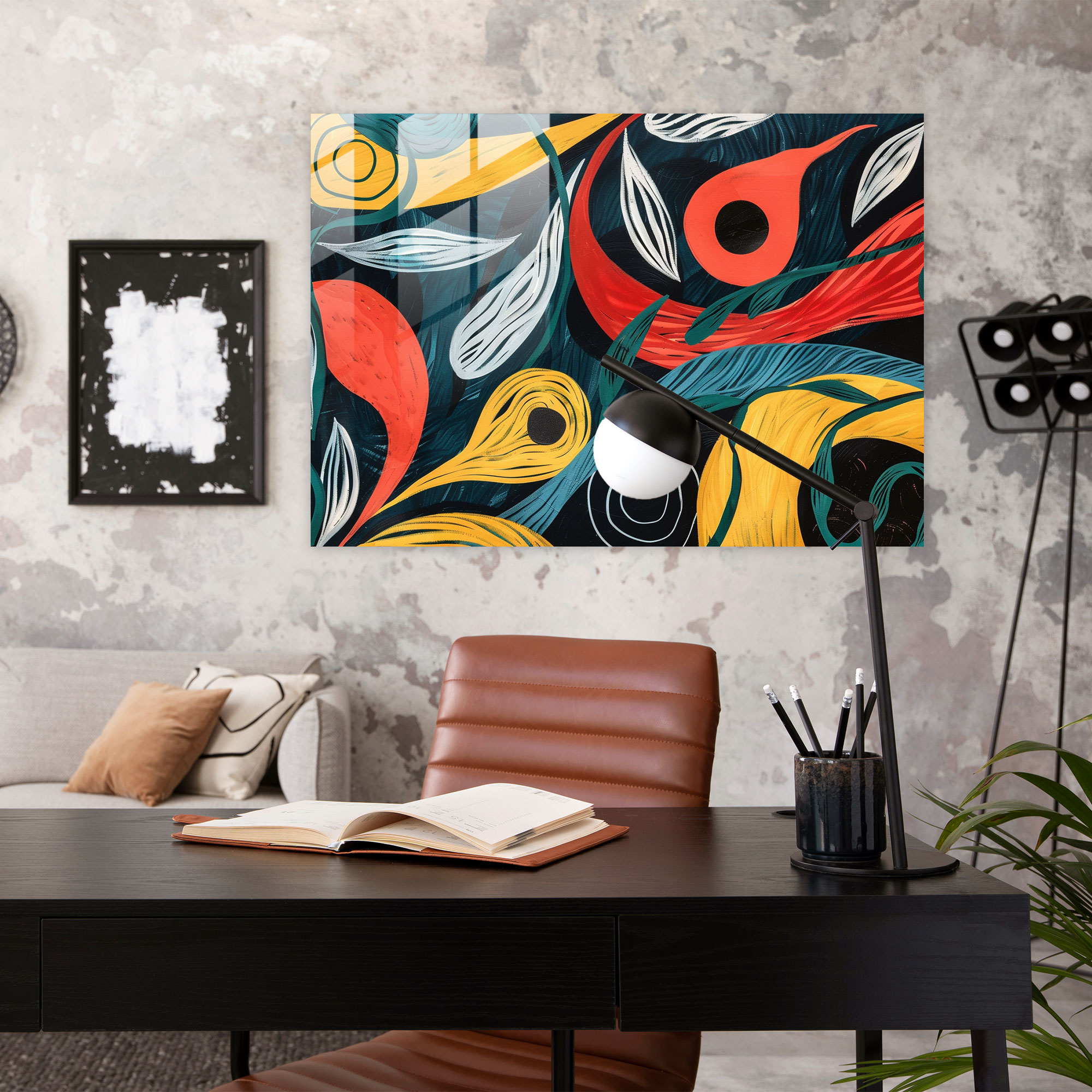 Henri Matisse Glass Art - Organic Shapes - Henri Matisse, Modern Art, Glass Art, Glass Wall Art