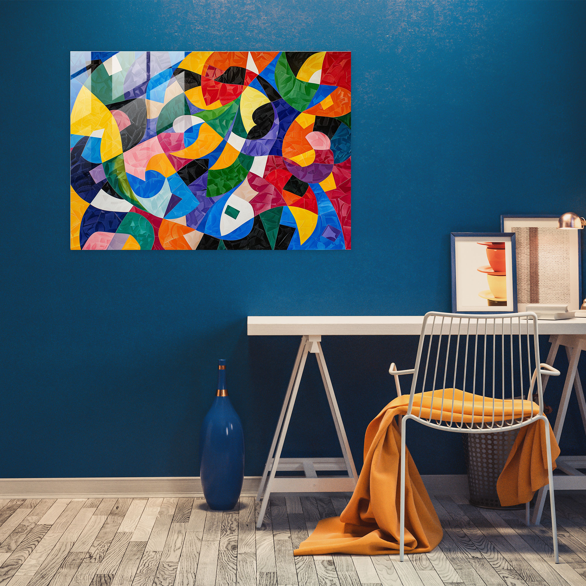 Henri Matisse Glass Wall Art - Whirlwind Of Colors - Henri Matisse, Glass Art, Modern Art, Wall Decoration