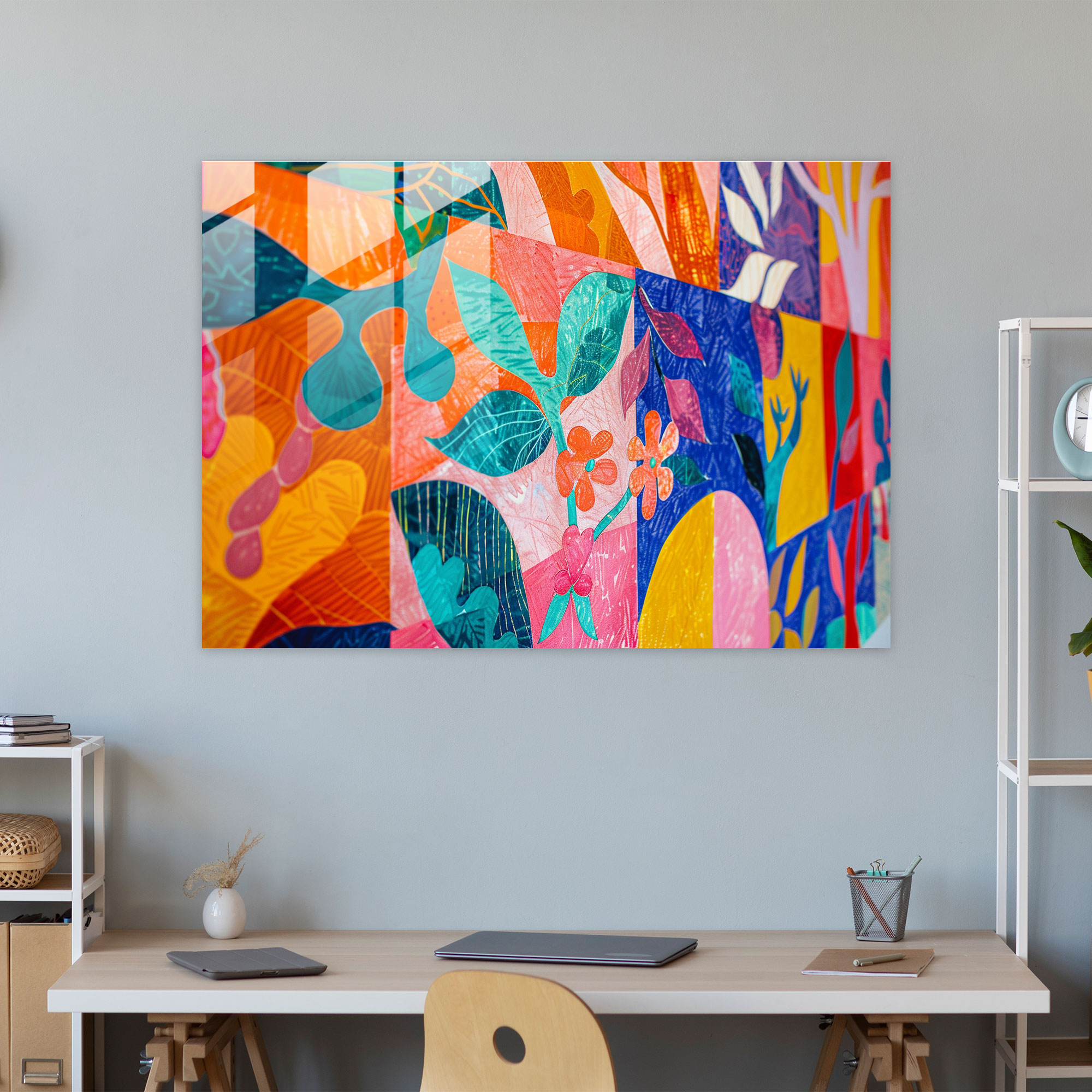 Henri Matisse Wall Decoration - Harmonious Colors - Henri Matisse, Home Decoration, Modern Art, Glass Art