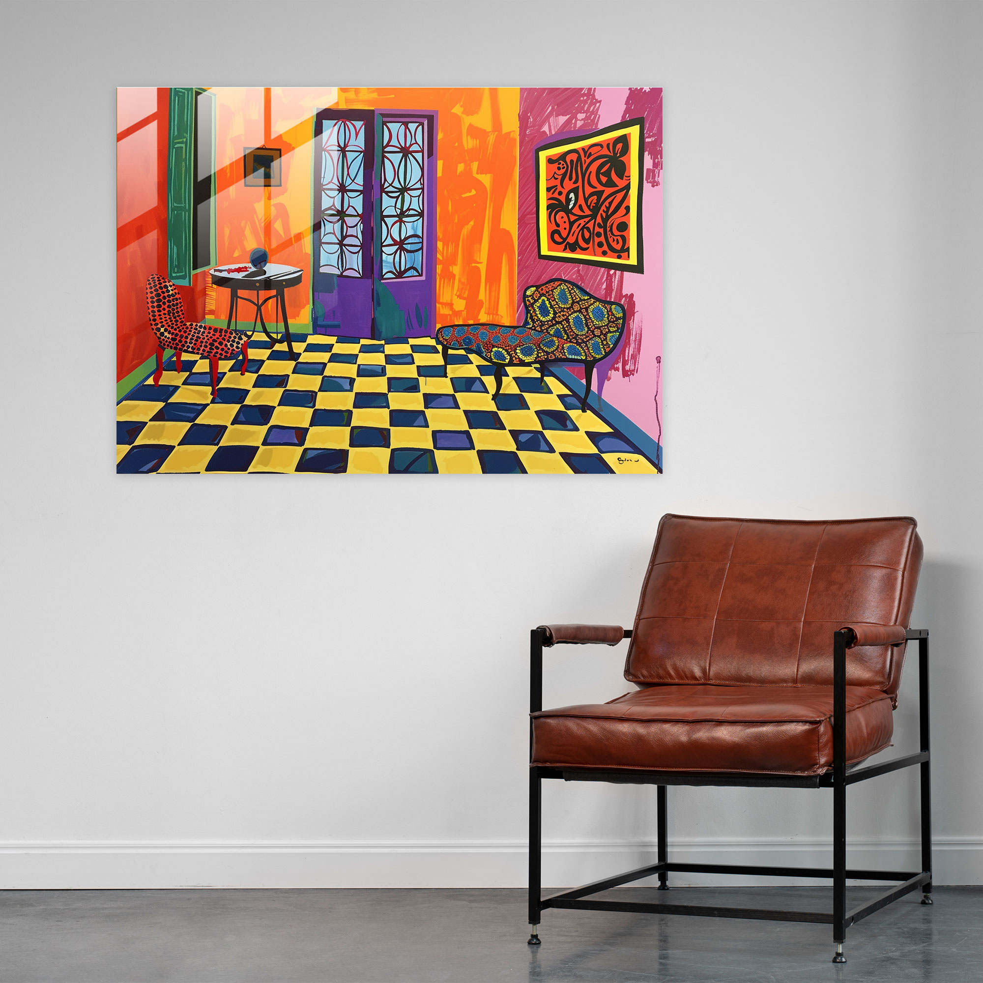 Henri Matisse Modern Art Glass Print - Henri Matisse, Glass Print, Wall Decoration, Glass Art