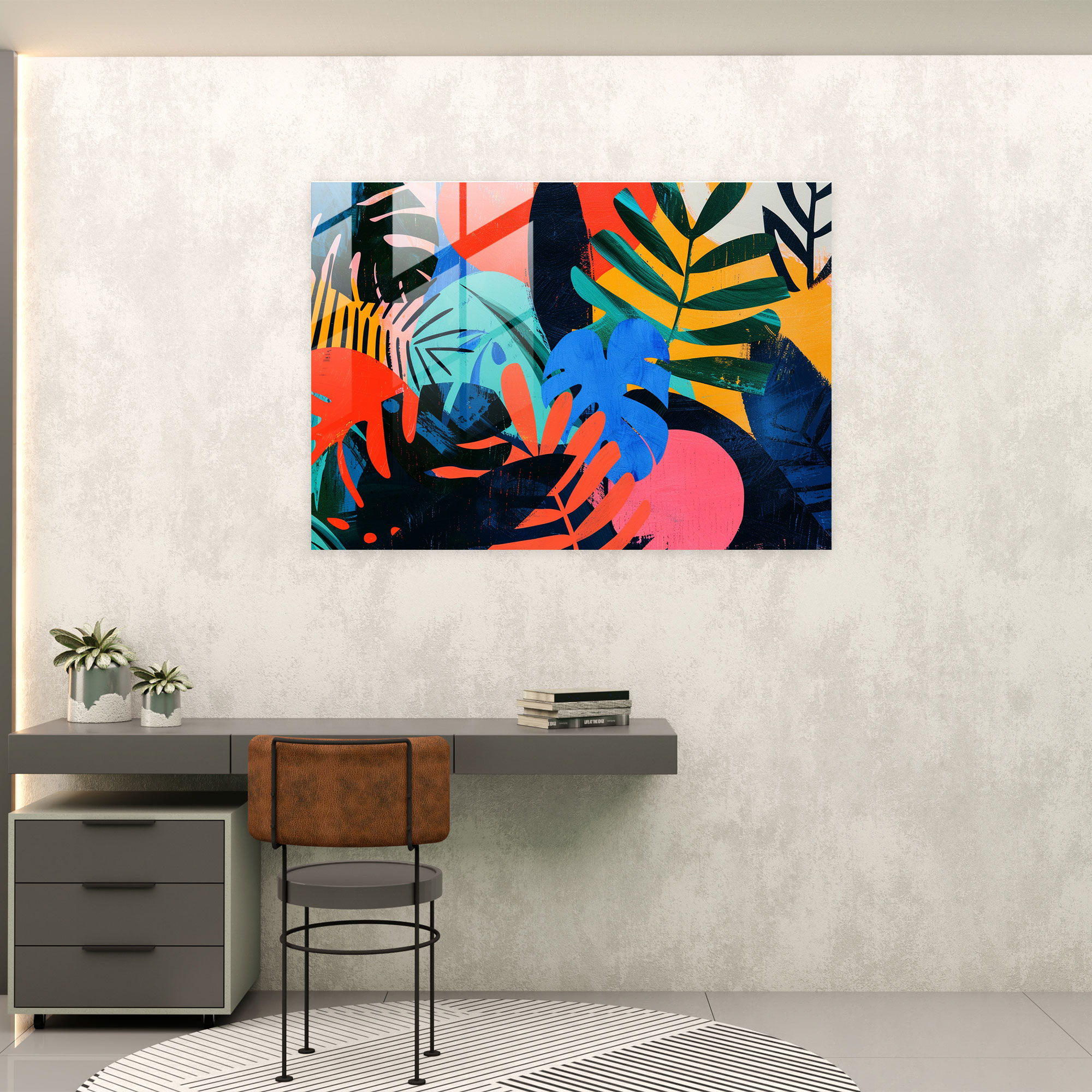 Henri Matisse Glass Print: Motivational Typography - Henri Matisse, Glass Wall Art, Glass Print, Henri Matisse