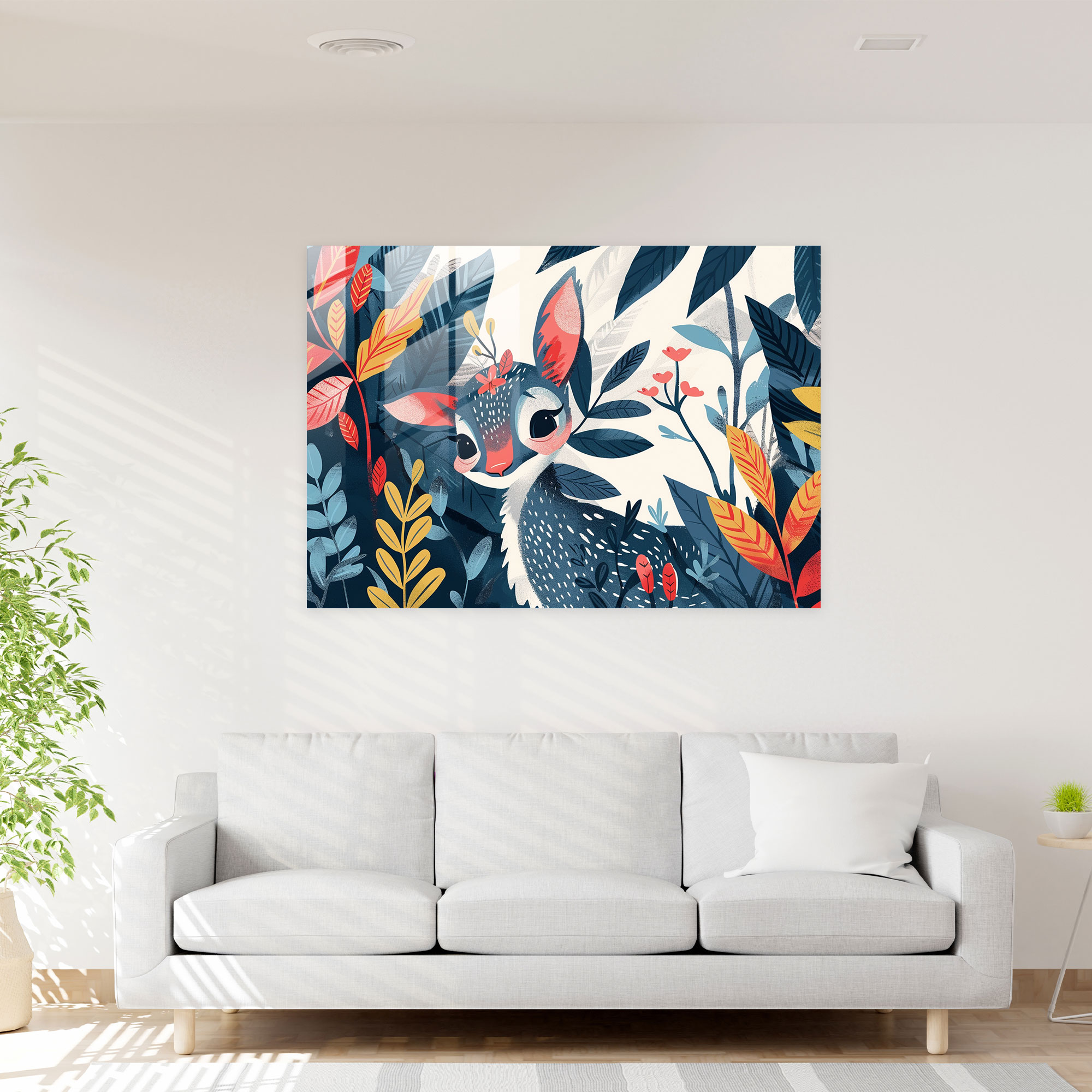 Henri Matisse Glass Print: Whimsical Animals - Henri Matisse, Glass Print, Modern Art, Glass Wall Art