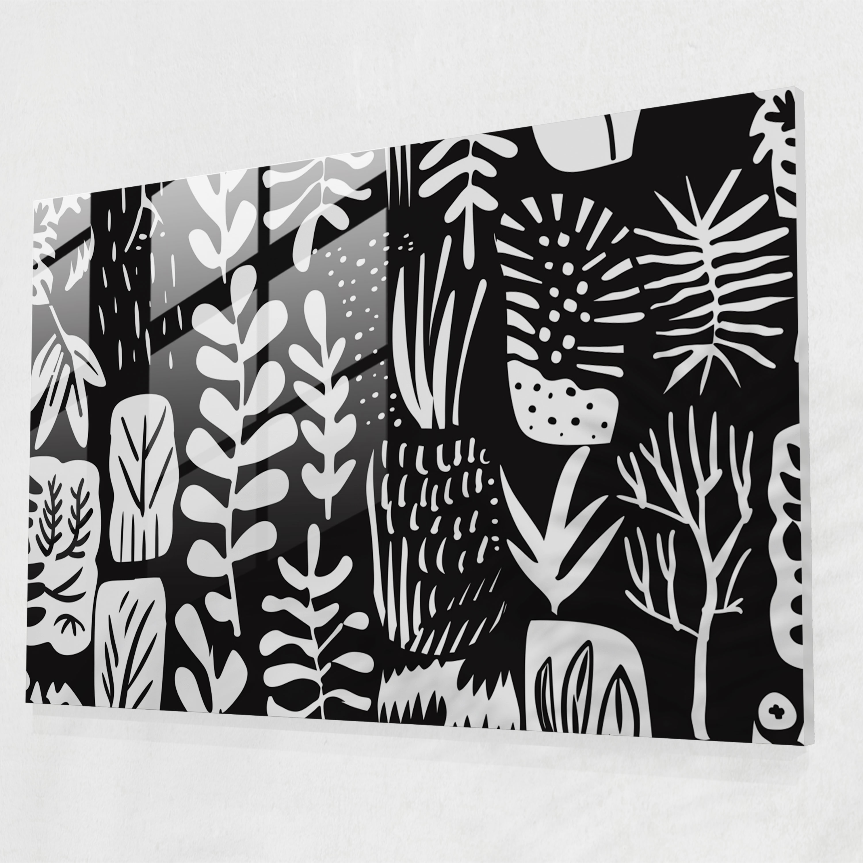 Henri Matisse Glass Wall Art: Minimalist Patterns - Henri Matisse, Wall Decoration, Minimalist, Glass Wall Art