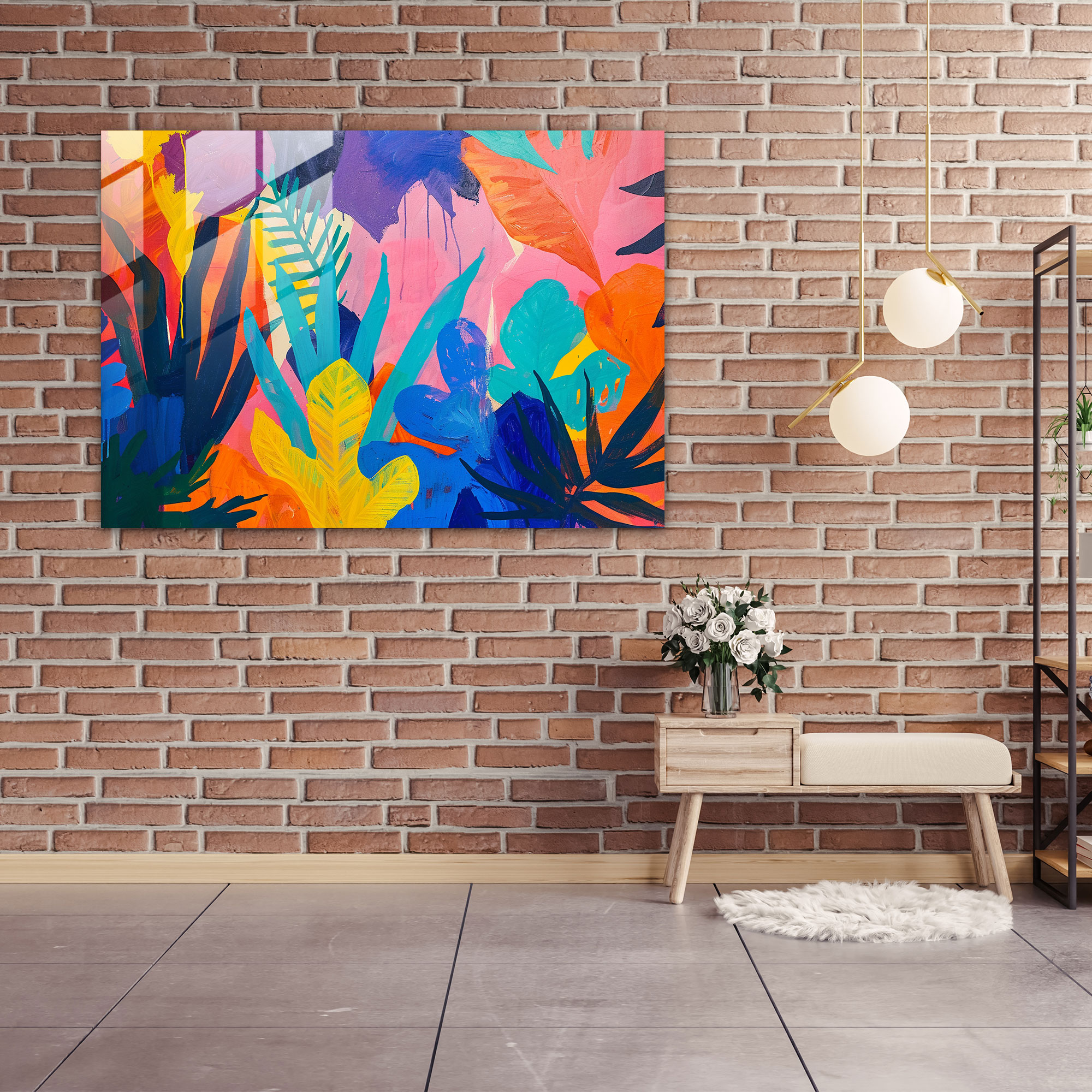 Henri Matisse Modern Art - Henri Matisse, Glass Wall Art, Henri Matisse, Home Decoration