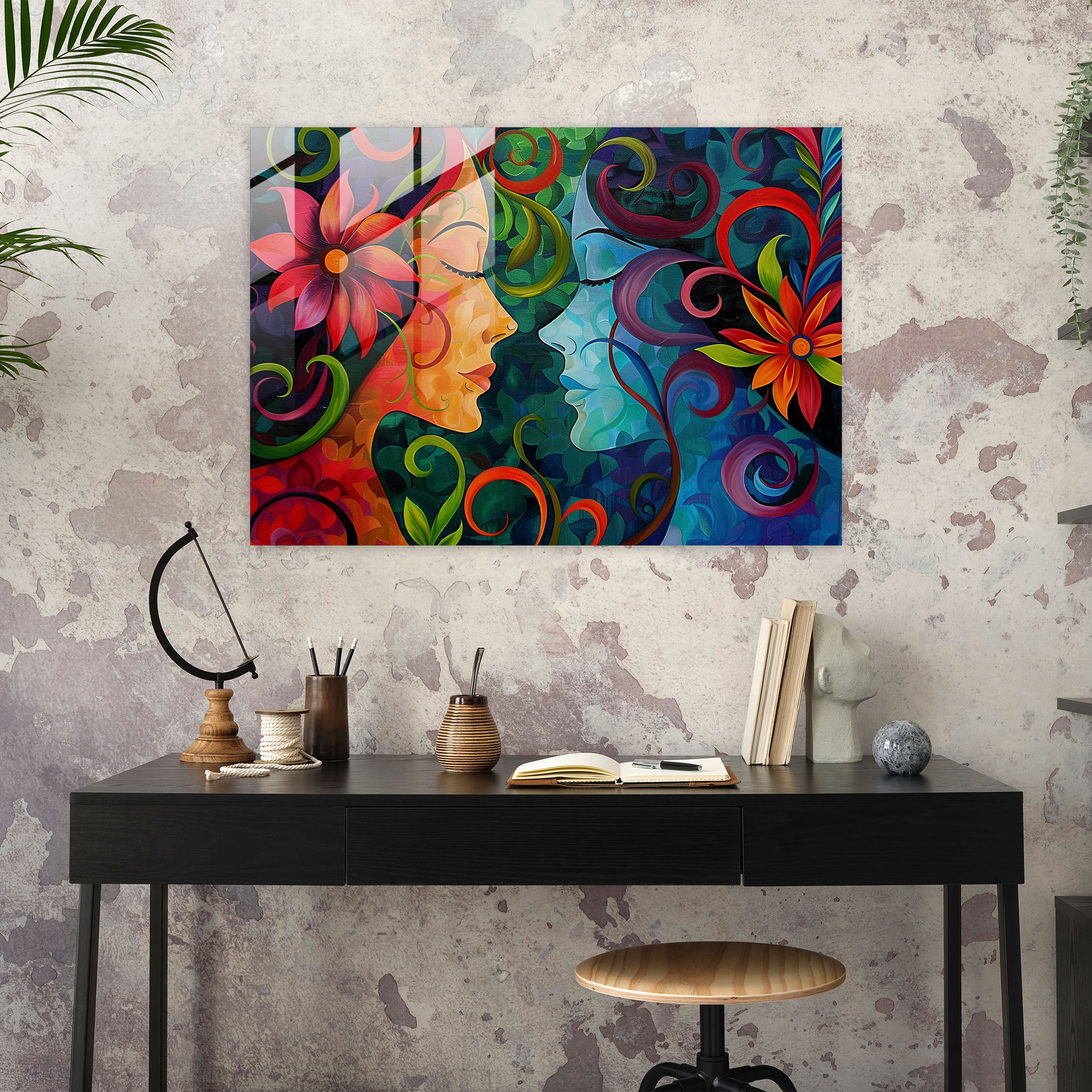 Modern Art Glass Wall Art - Henri Matisse, Glass Wall Art, Henri Matisse, Modern Art
