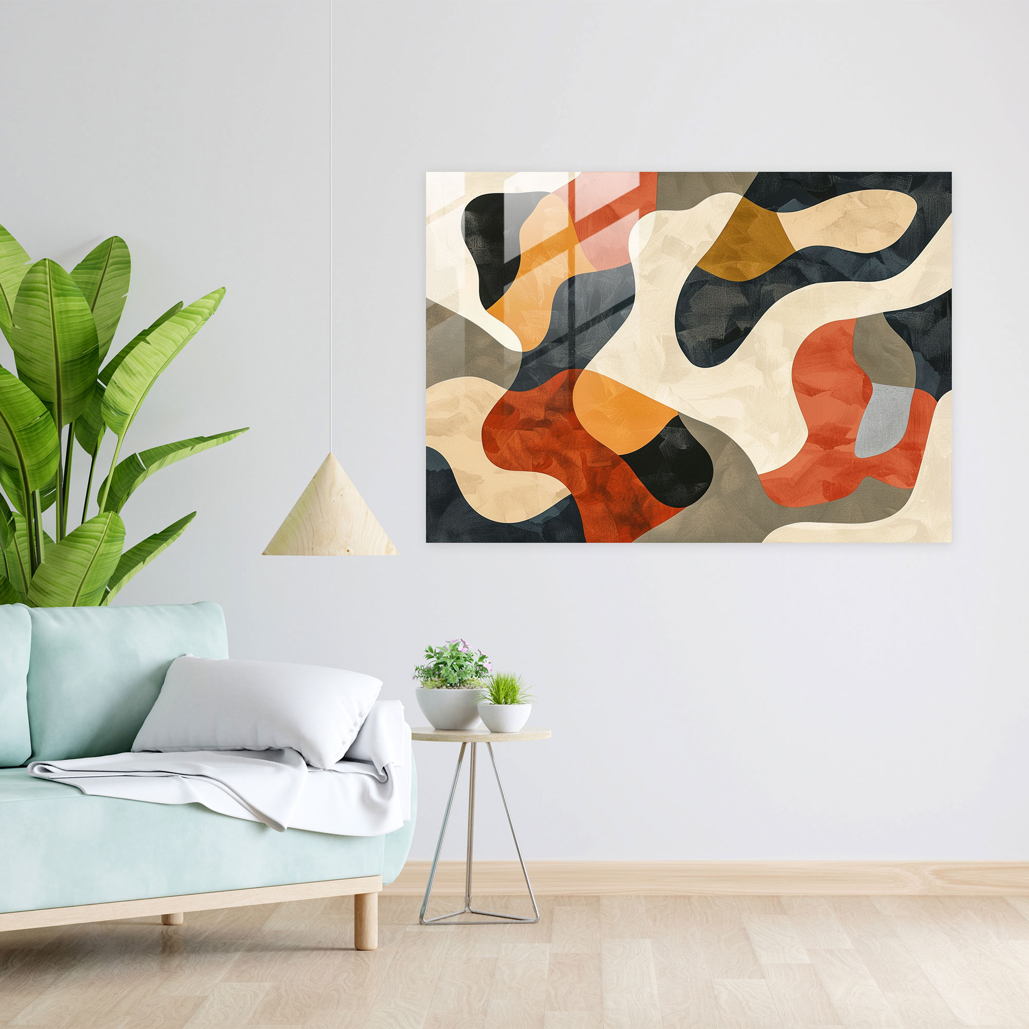 Earthy Henri Matisse Glass Print - Henri Matisse, Home Decoration, Wall Decoration, Modern Art