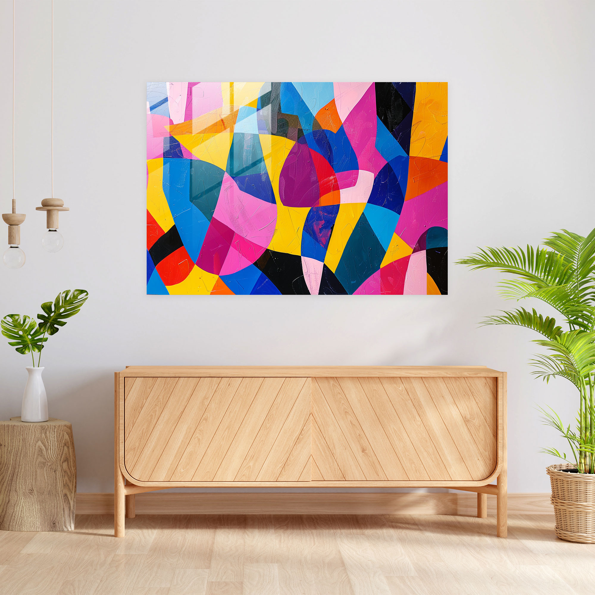 Henri Matisse Glass Wall Art: Abstract Shapes Glass Print - Henri Matisse, Henri Matisse, Abstract Art, Home Decoration