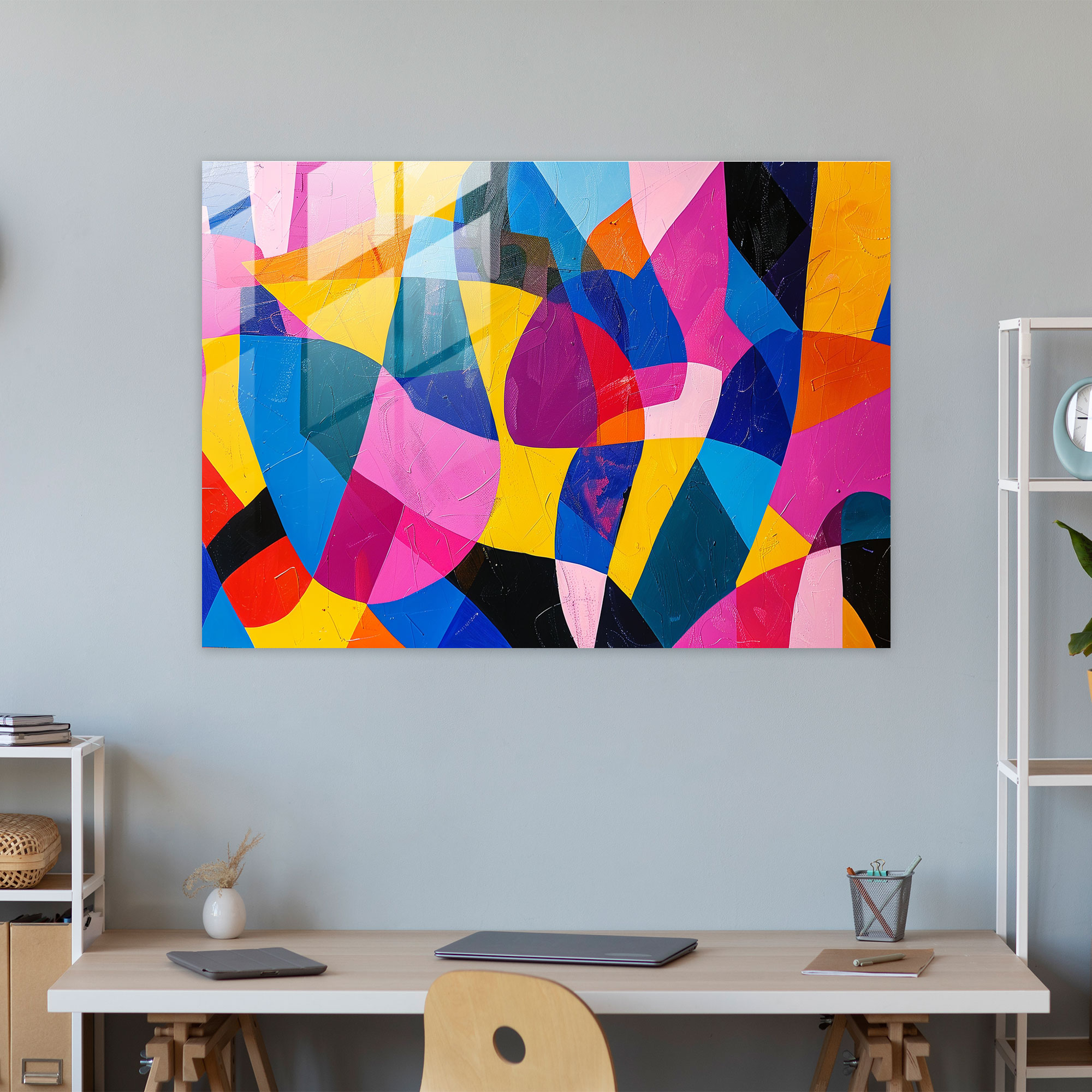 Henri Matisse Glass Wall Art: Abstract Shapes Glass Print - Henri Matisse, Henri Matisse, Abstract Art, Home Decoration