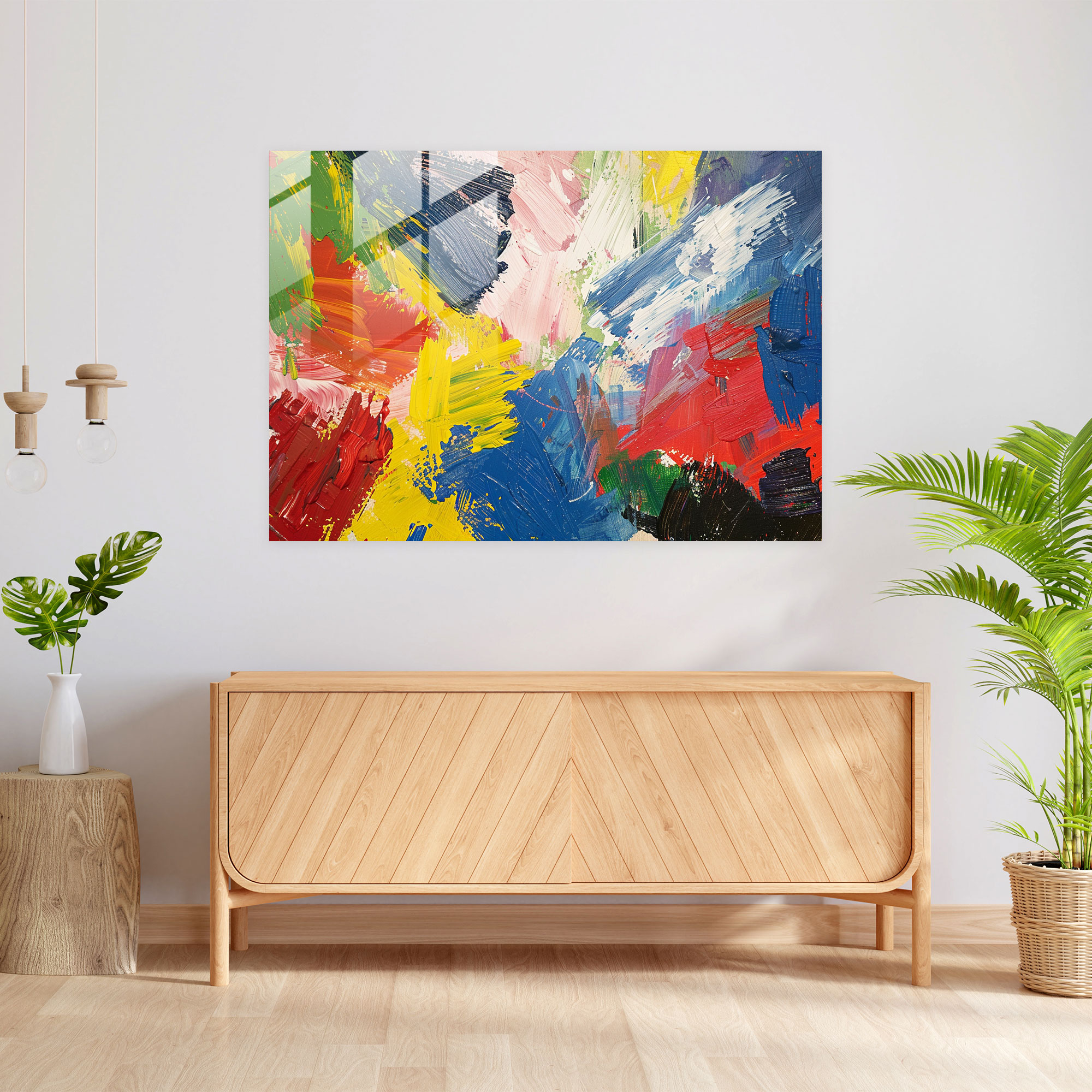 Henri Matisse Glass Wall Art: Expressive Strokes Glass Print - Henri Matisse, Glass Wall Art, Glass Print, Expressive Strokes