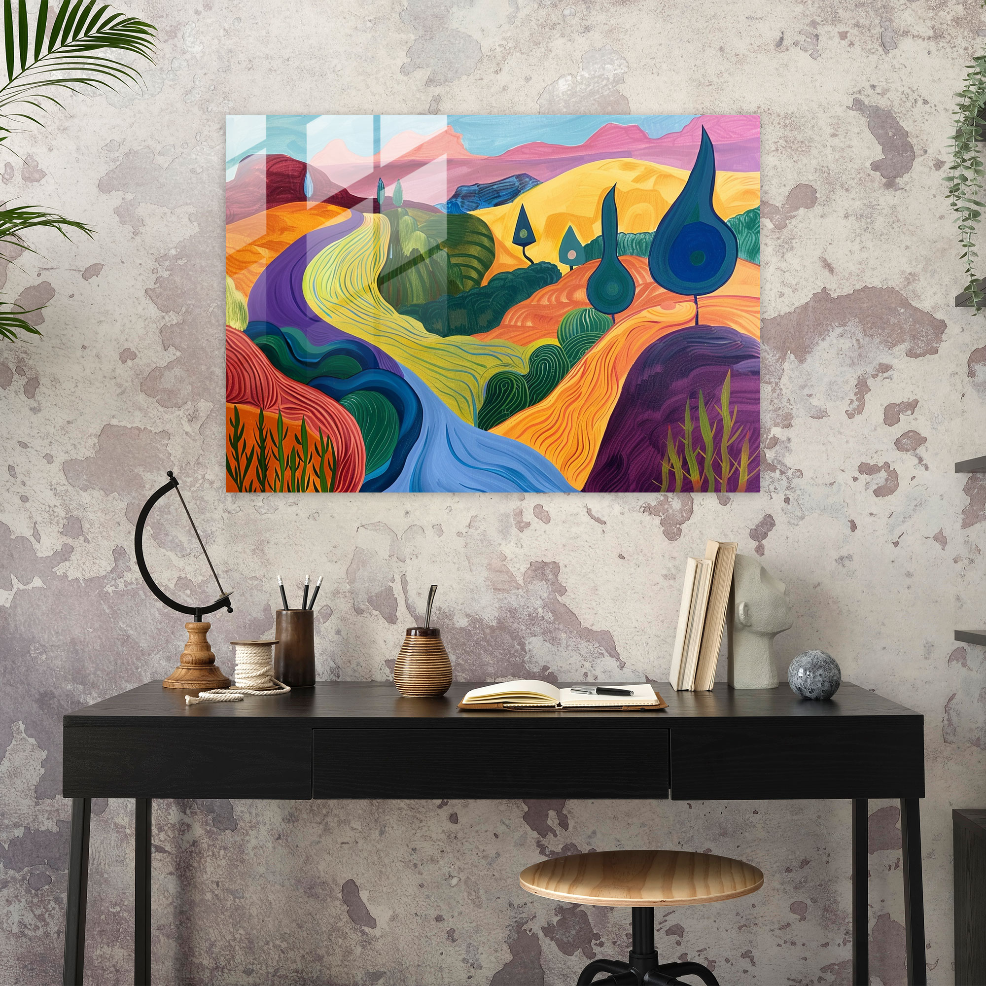 Modern Art Glass Print - Henri Matisse, Home Decoration, Wall Decoration, Glass Wall Art