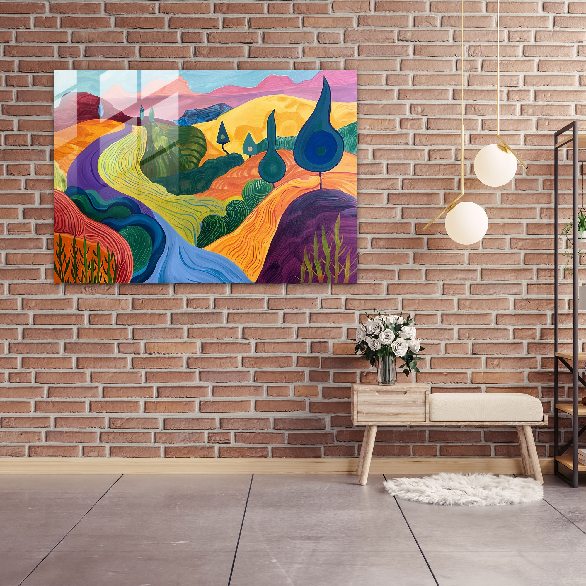 Modern Art Glass Print - Henri Matisse, Home Decoration, Wall Decoration, Glass Wall Art