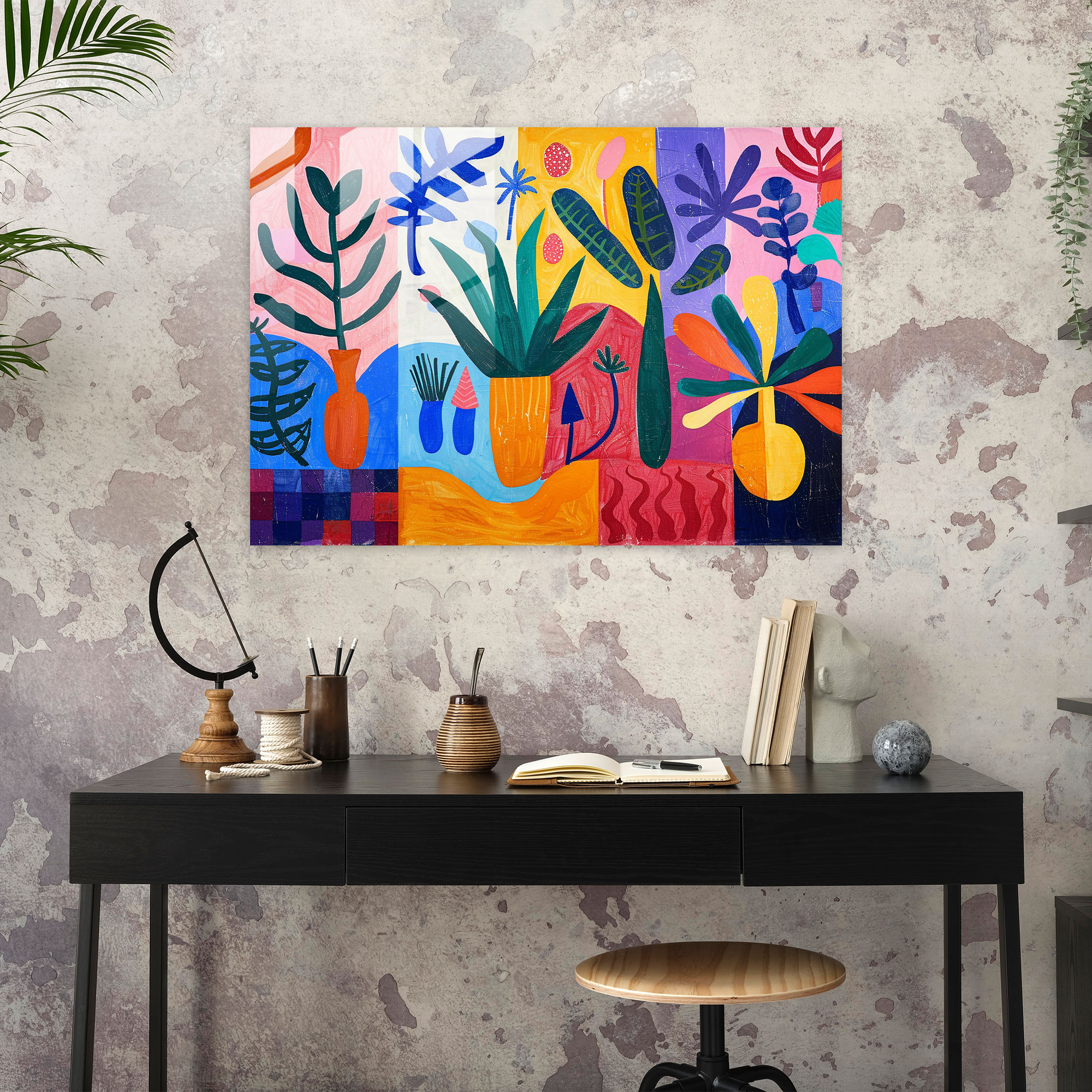 Henri Matisse Wall Decoration - Henri Matisse, Glass Wall Art, Modern Art, Wall Decoration