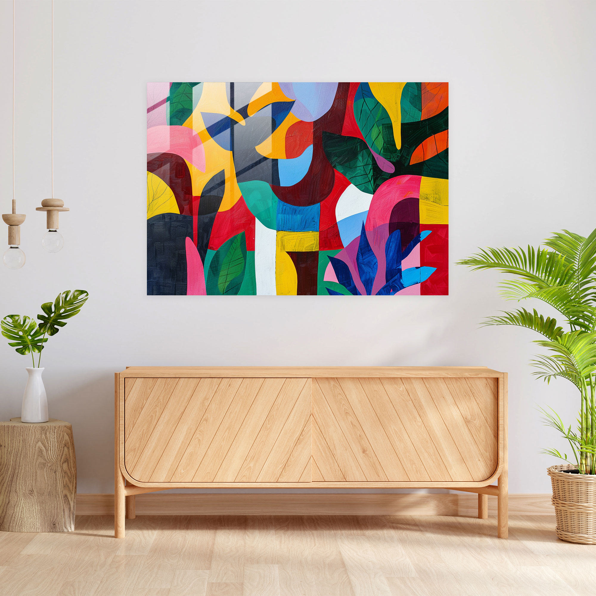 Colorful Henri Matisse Glass Print - Henri Matisse, Wall Decoration, Home Decoration, Glass Art