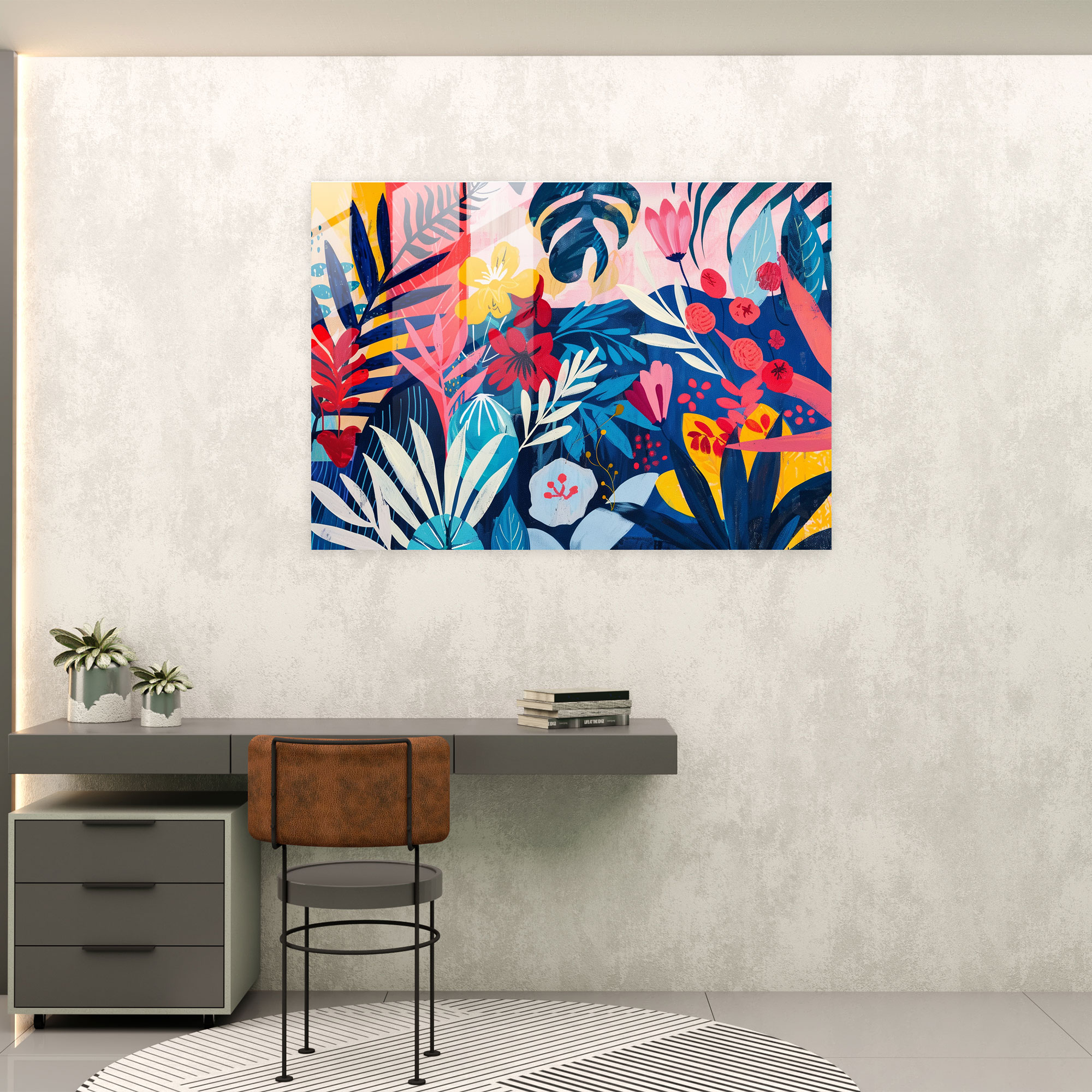 Henri Matisse Botanical Glass Print - Henri Matisse, Modern Art, Glass Wall Art, Wall Decoration