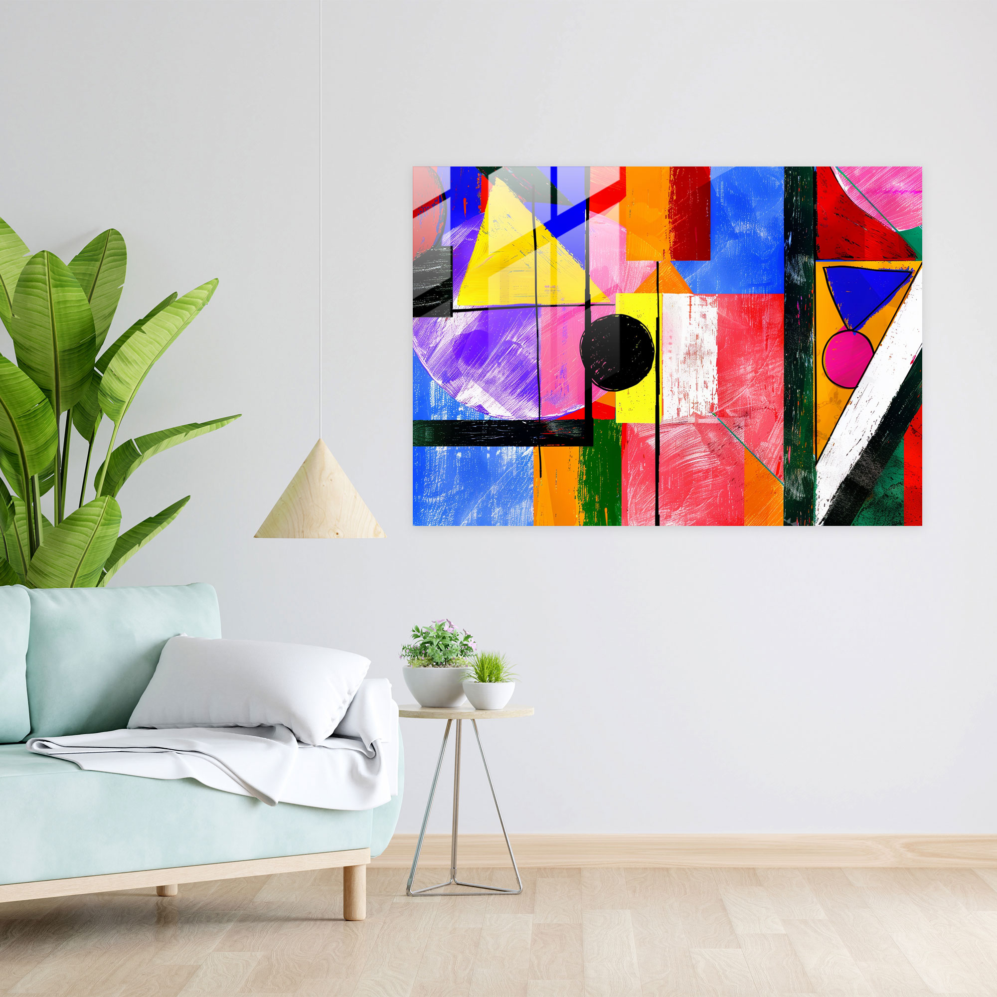 Geometric Henri Matisse Glass Art - Henri Matisse, Glass Print, Home Decoration, Glass Art