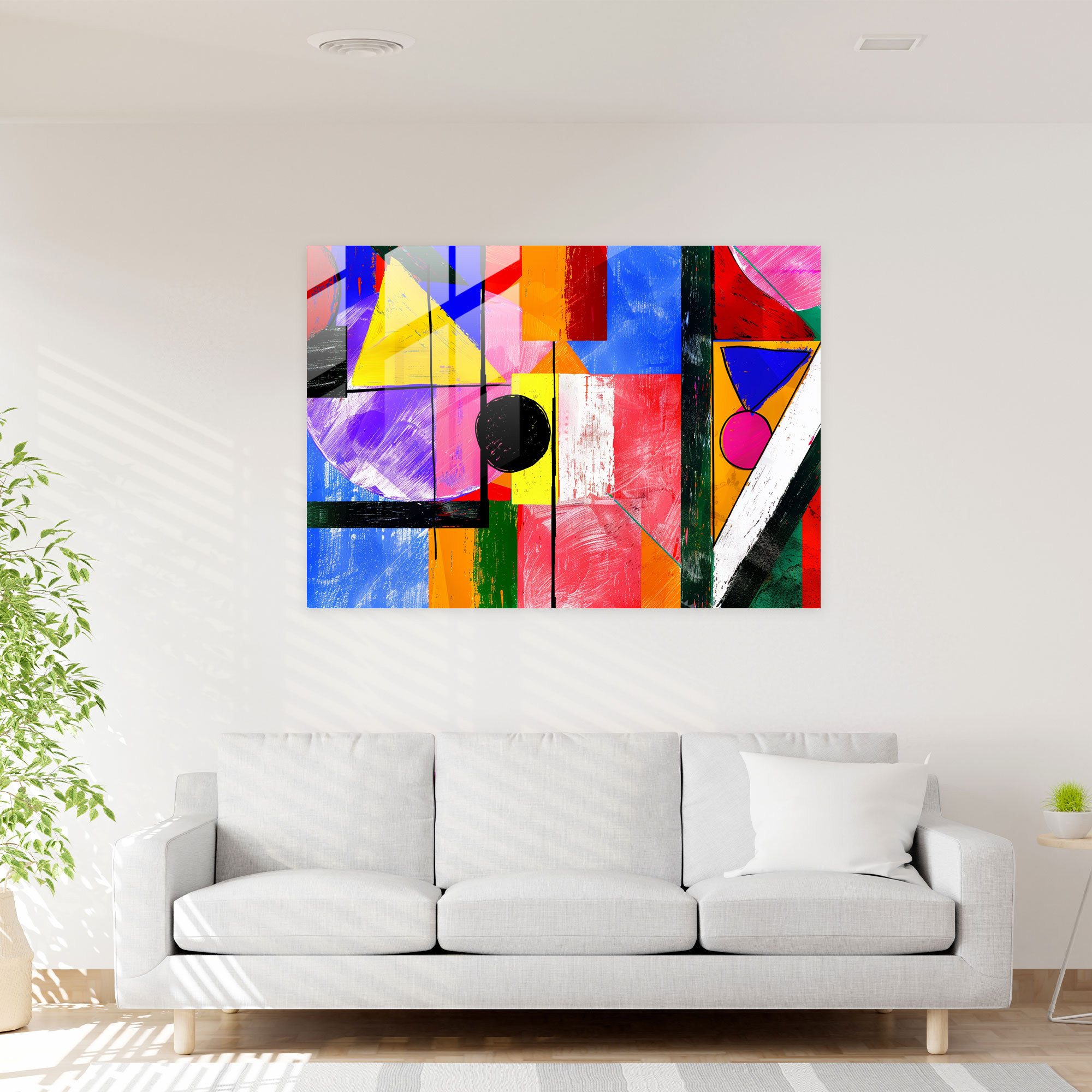 Geometric Henri Matisse Glass Art - Henri Matisse, Glass Print, Home Decoration, Glass Art