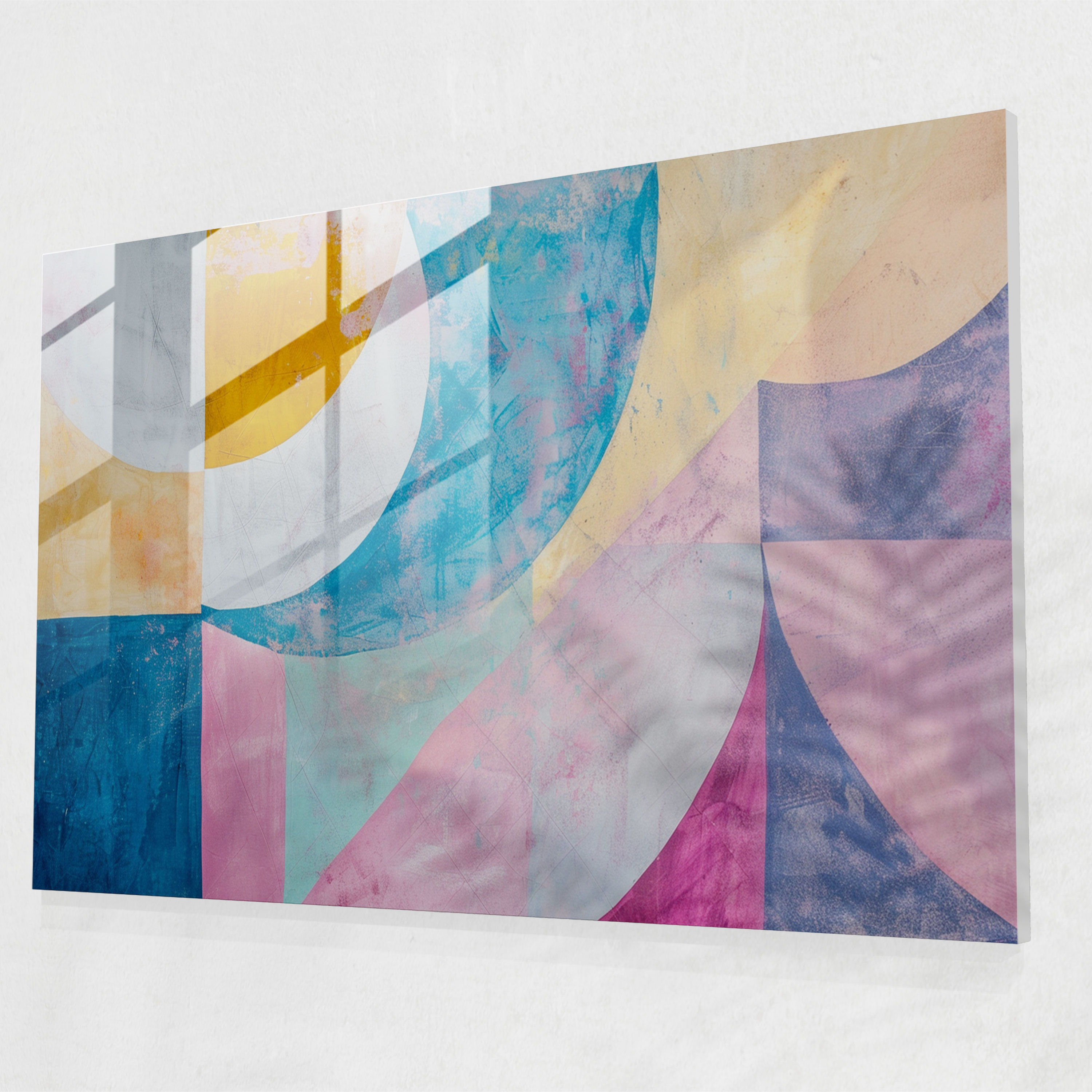Henri Matisse Glass Wall Art - Abstract Shapes - Henri Matisse, Pastel Colors, Henri Matisse, Modern Art