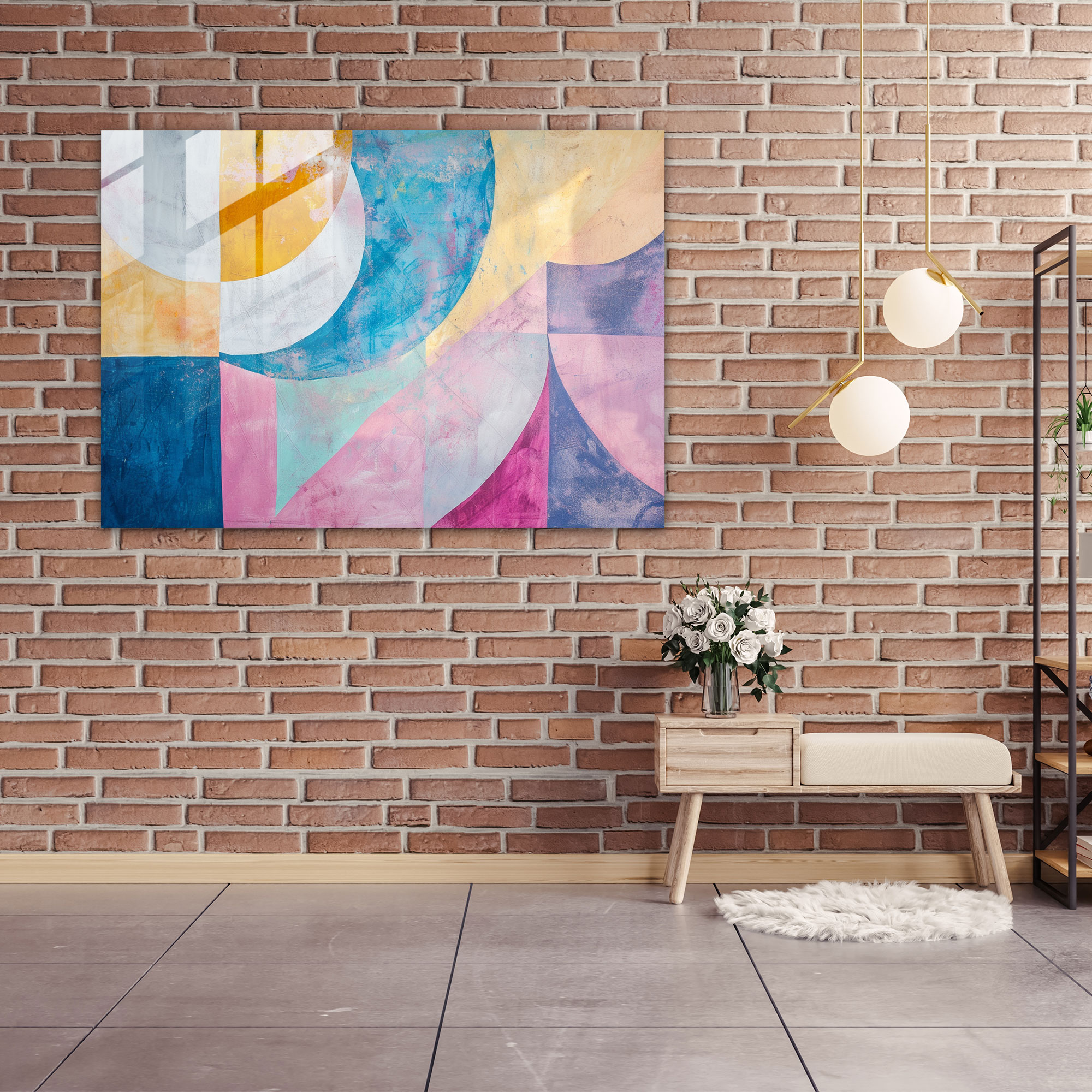 Henri Matisse Glass Wall Art - Abstract Shapes - Henri Matisse, Pastel Colors, Henri Matisse, Modern Art