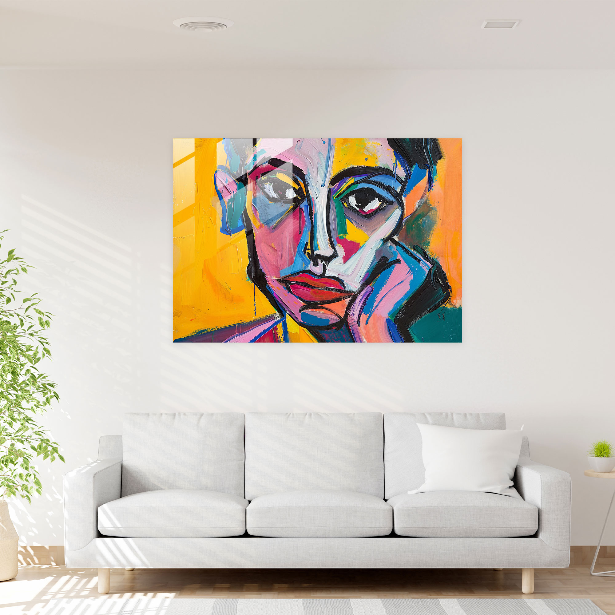Henri Matisse Modern Art - Henri Matisse, Glass Wall Art, Wall Decoration, Henri Matisse