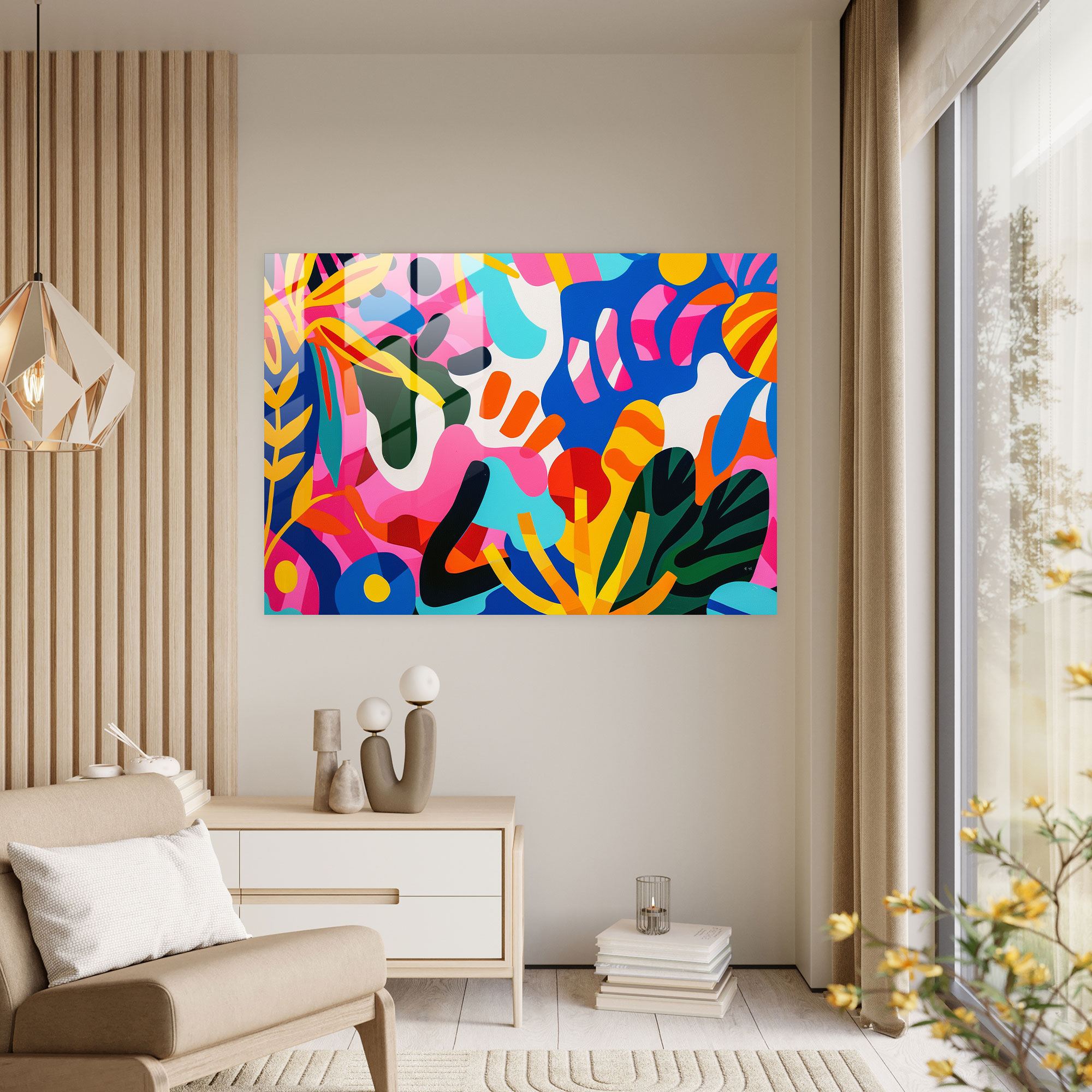 Henri Matisse Glass Art - Henri Matisse, Wall Decoration, Modern Art, Home Decoration