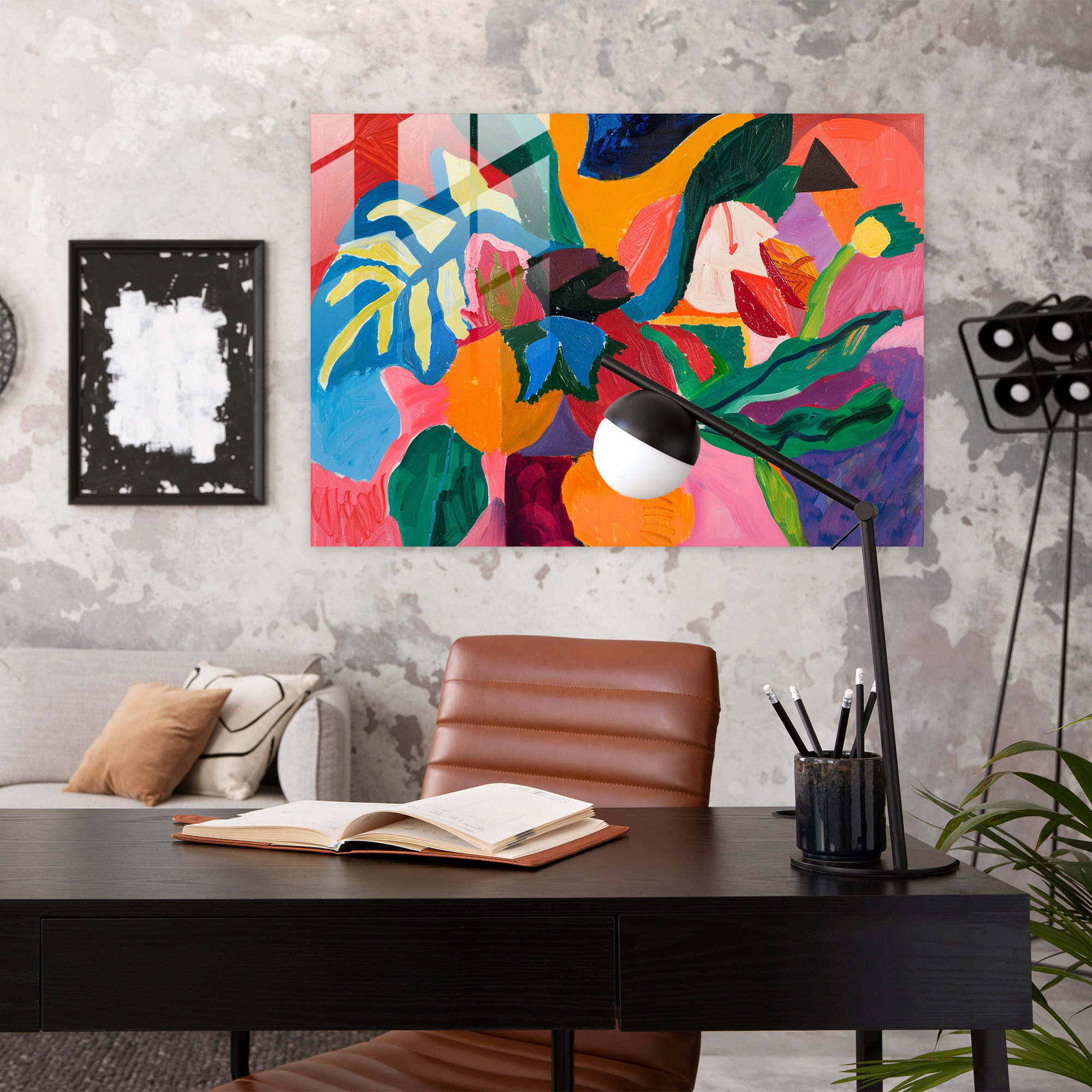 Henri Matisse Modern Art - Henri Matisse, Home Decoration, Glass Print, Modern Art
